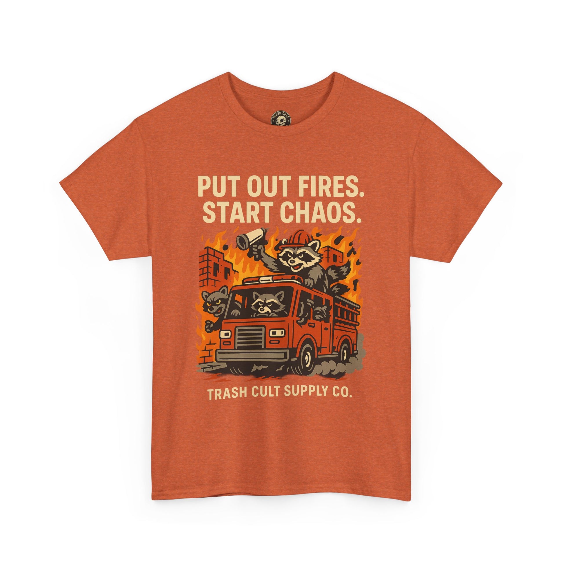 Put Out Fires Start Chaos Unisex Heavy Cotton Tee | Funny Firefighter Shirt | Casual Wear | Gift for Firefighter Lovers, Firefighter [...]