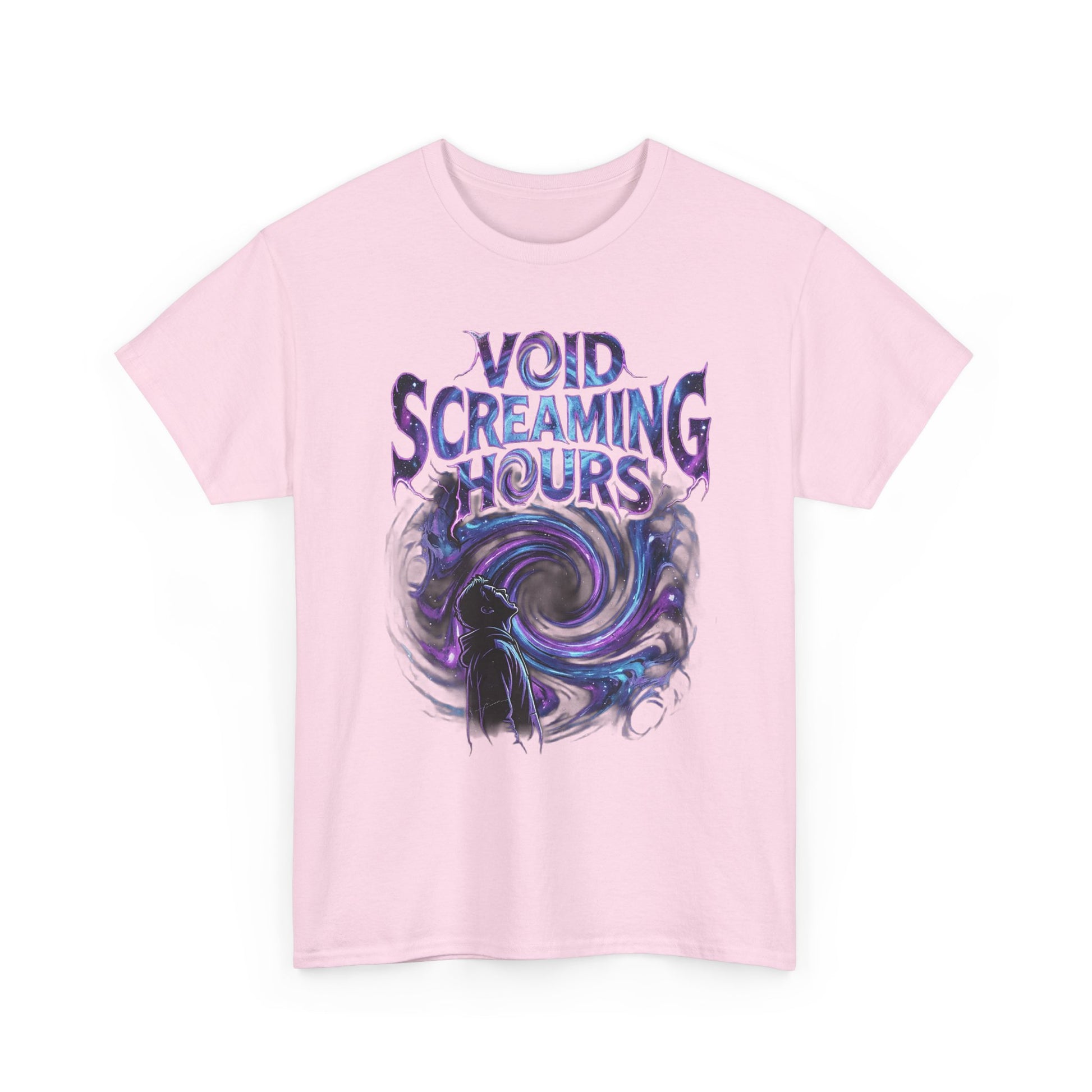 Void Screaming Hours Tee — Gothic Cosmic Horror T‑Shirt