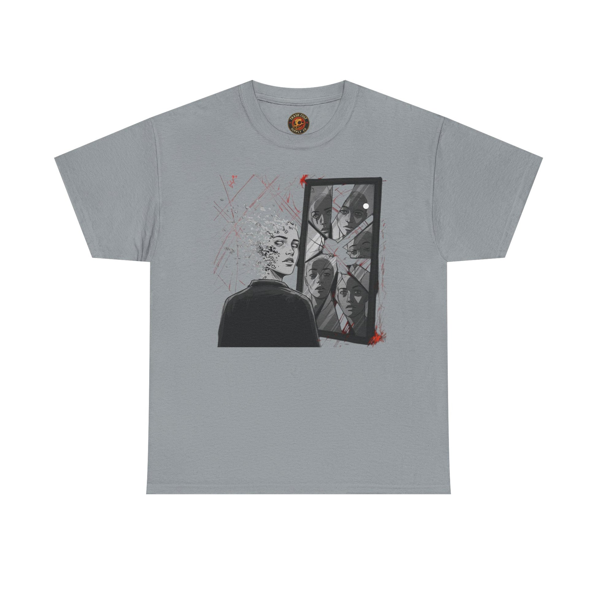 Xian Allen x Trash Cult Shirt – “Don’t Look Too Close” | Surreal Dark Art T-Shirt