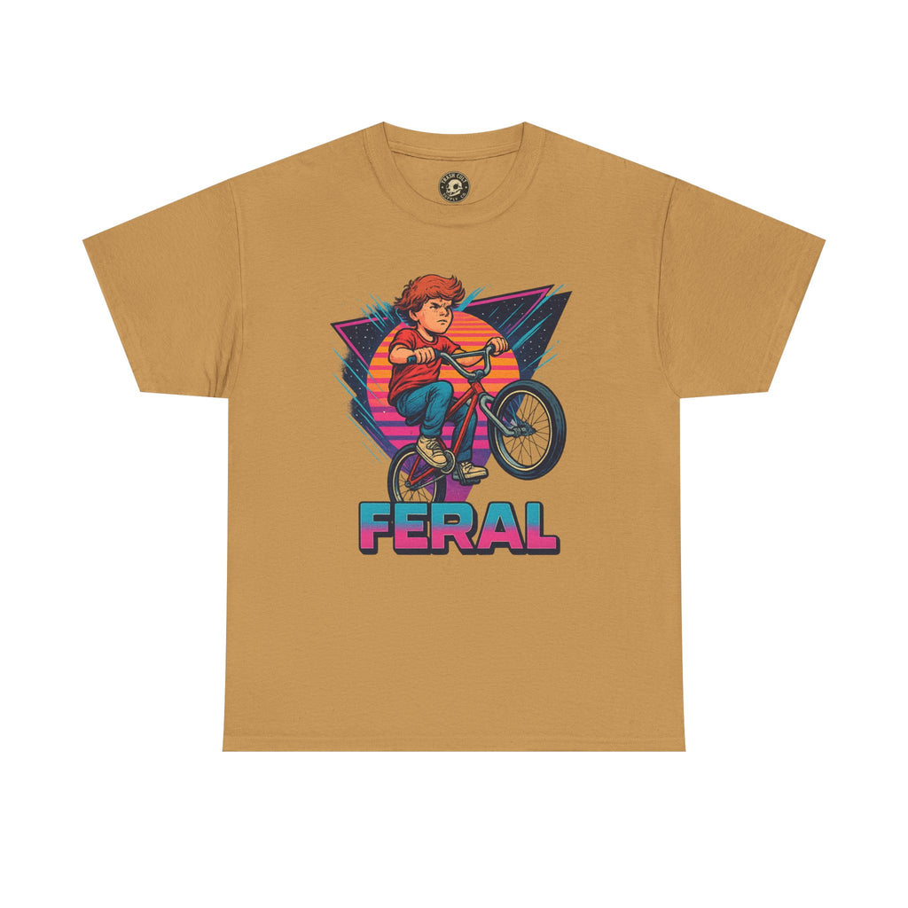 Feral BMX Adventure Tee – Ride Wild in Retro Style