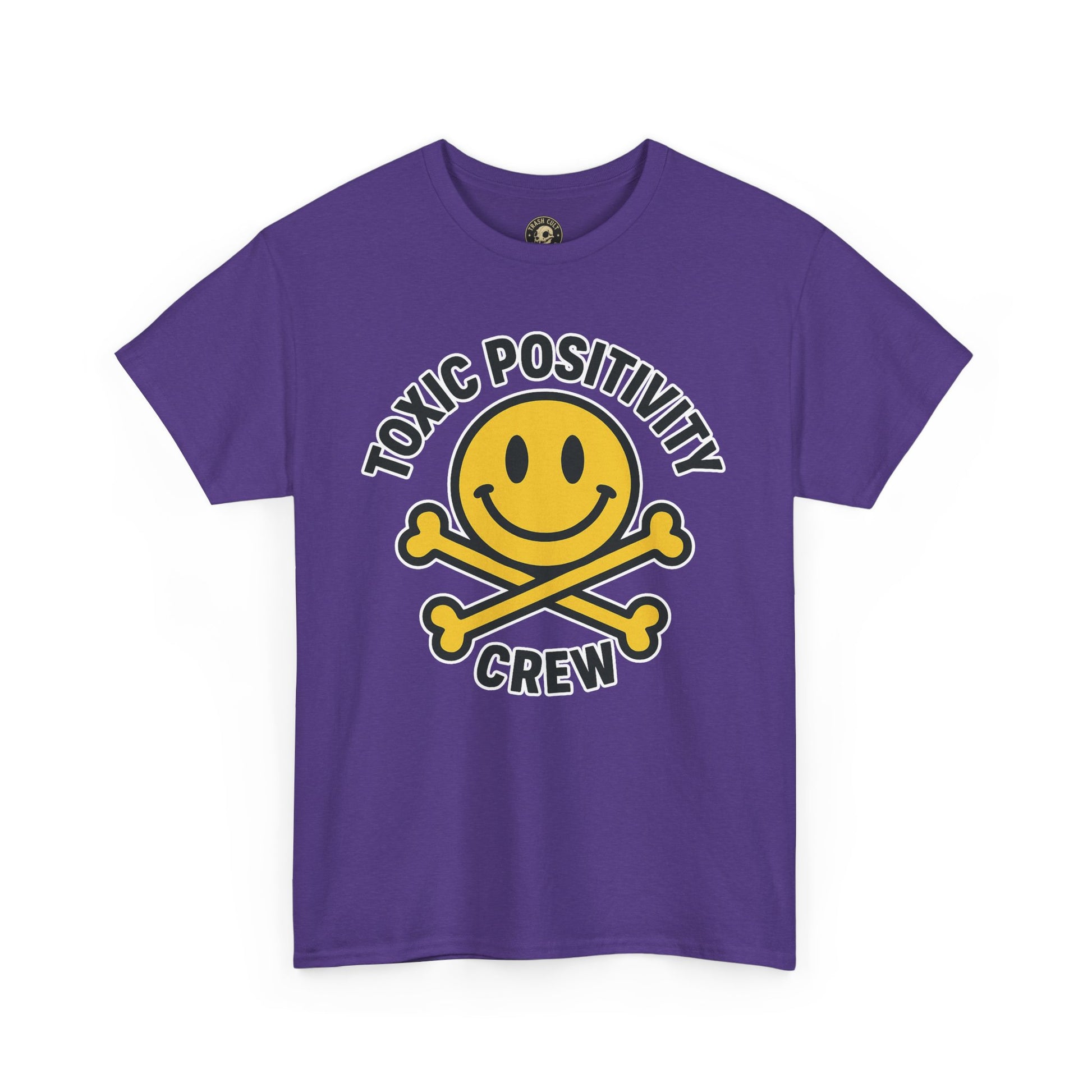 Toxic Positivity Tee | Fun Graphic Shirt for Casual Wear, Gifts, Festivals, Anti-Toxic Vibes, Everyday Style, Unisex T-Shirt