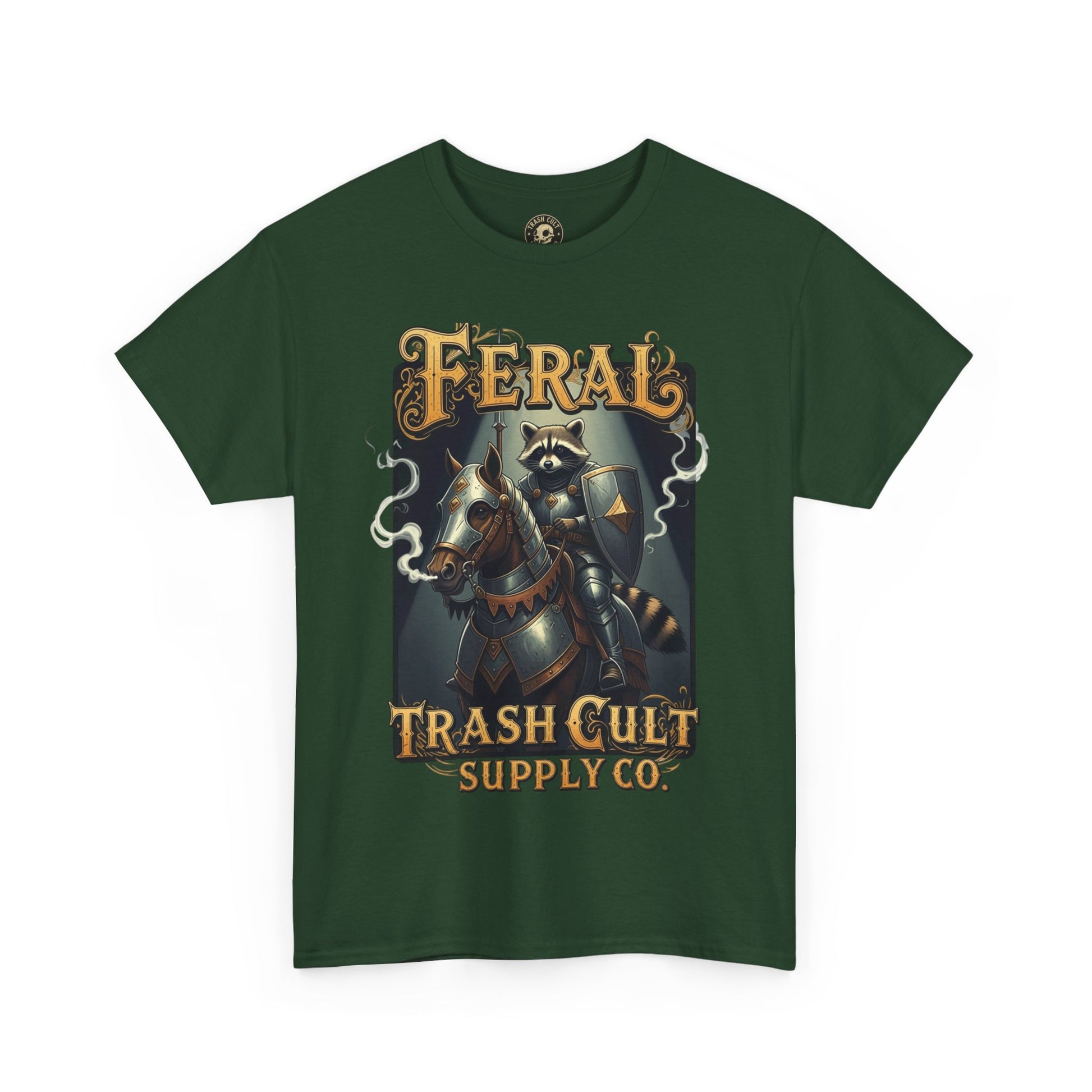 Feral Trash Cult Tee, Unisex Graphic Tee, Cool T-Shirt, Unique Funny Apparel, Gift for Eco Warriors, Casual Wear, Festival Clothing