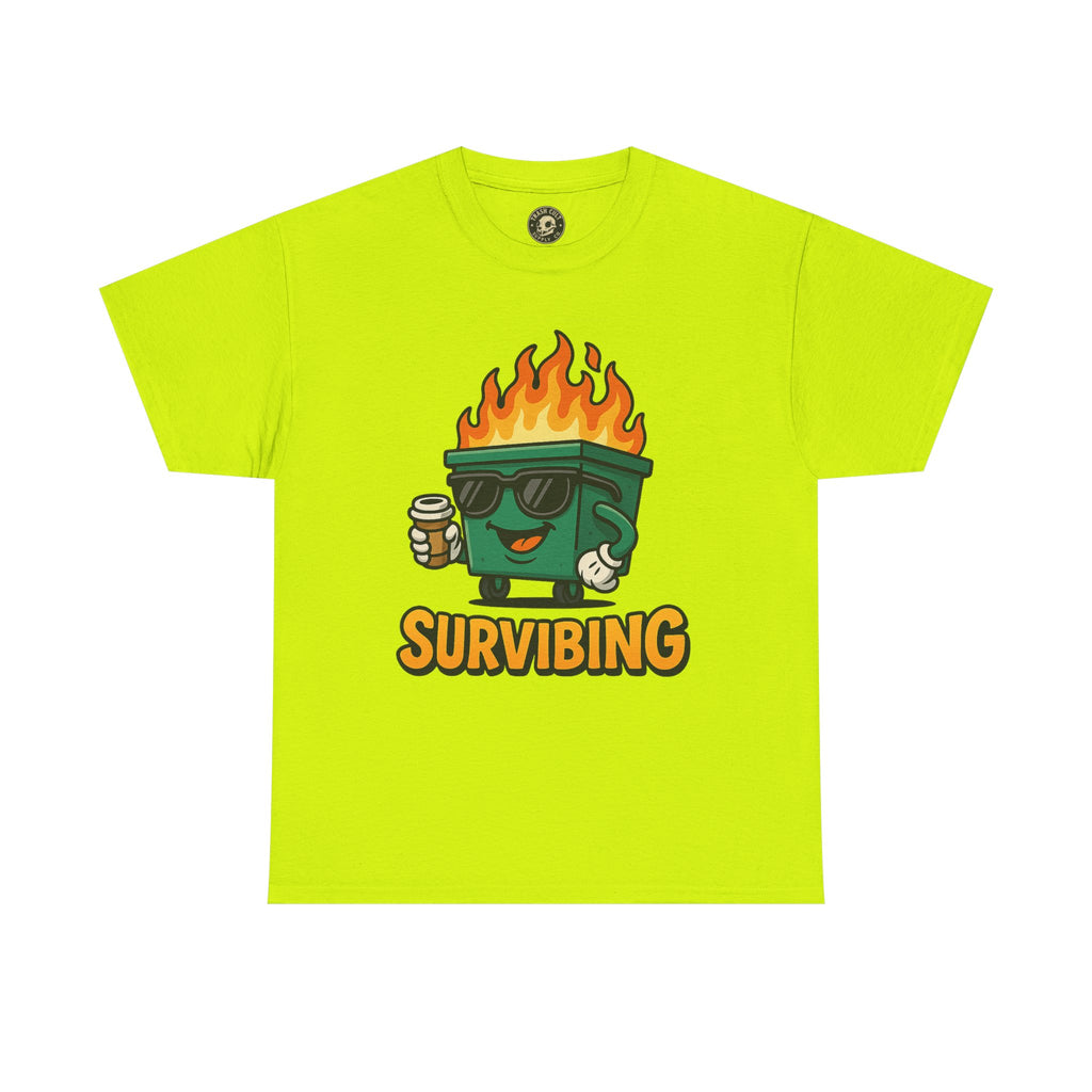 Survibing Shirt – High Visibility Safety Colors – Gildan 5000 Unisex Tee