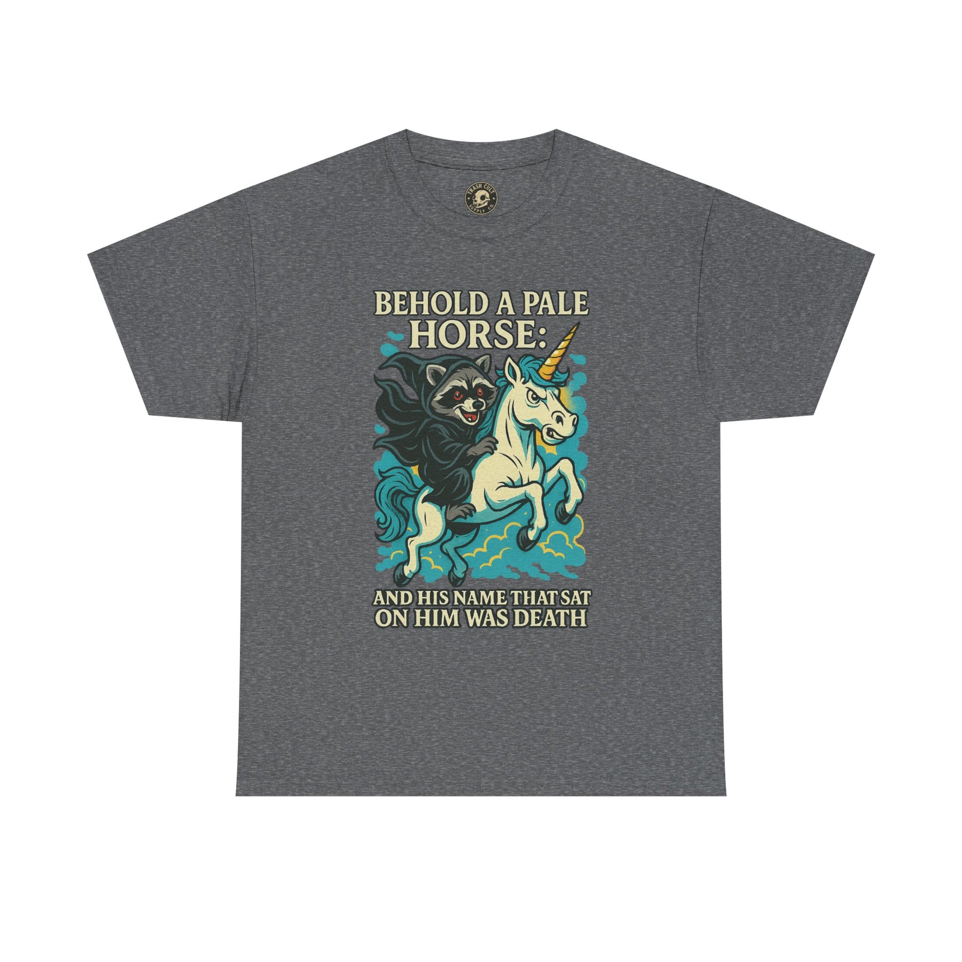 Behold a Pale Horse – Raccoon of Death Shirt | Gildan 5000 Unisex Tee