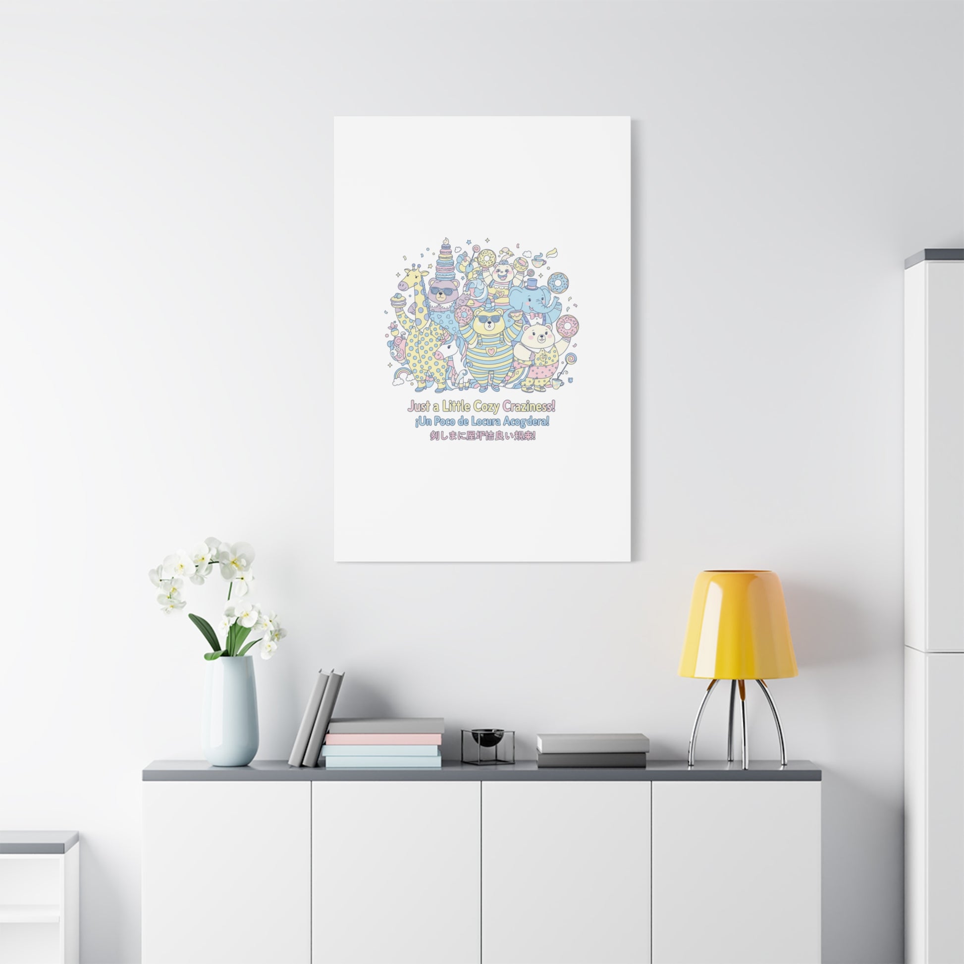 Cozy Craziness Canvas | mildly unhinged cute, whimsical weird