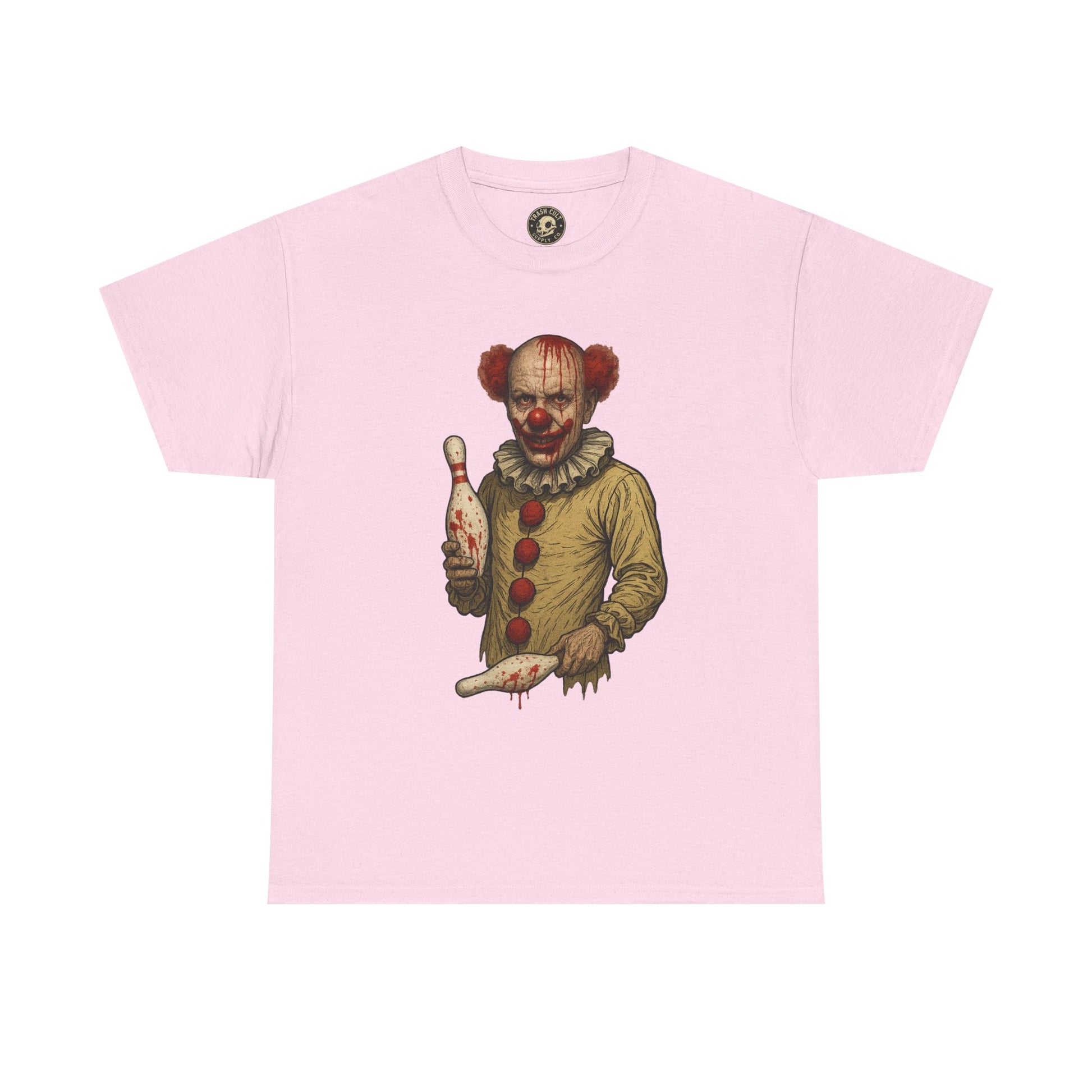 Spooky Clown Unisex Tee | Horror Fan Shirt, Halloween Costume, Graphic Tee, Horror Movie Merchandise, Unique Gift