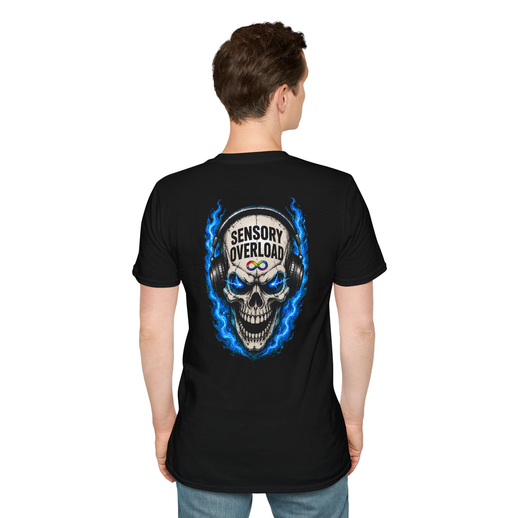 T-Shirt — Autism 3:16 Awareness Tee, Bold White Text Neurodiversity Support Shirt