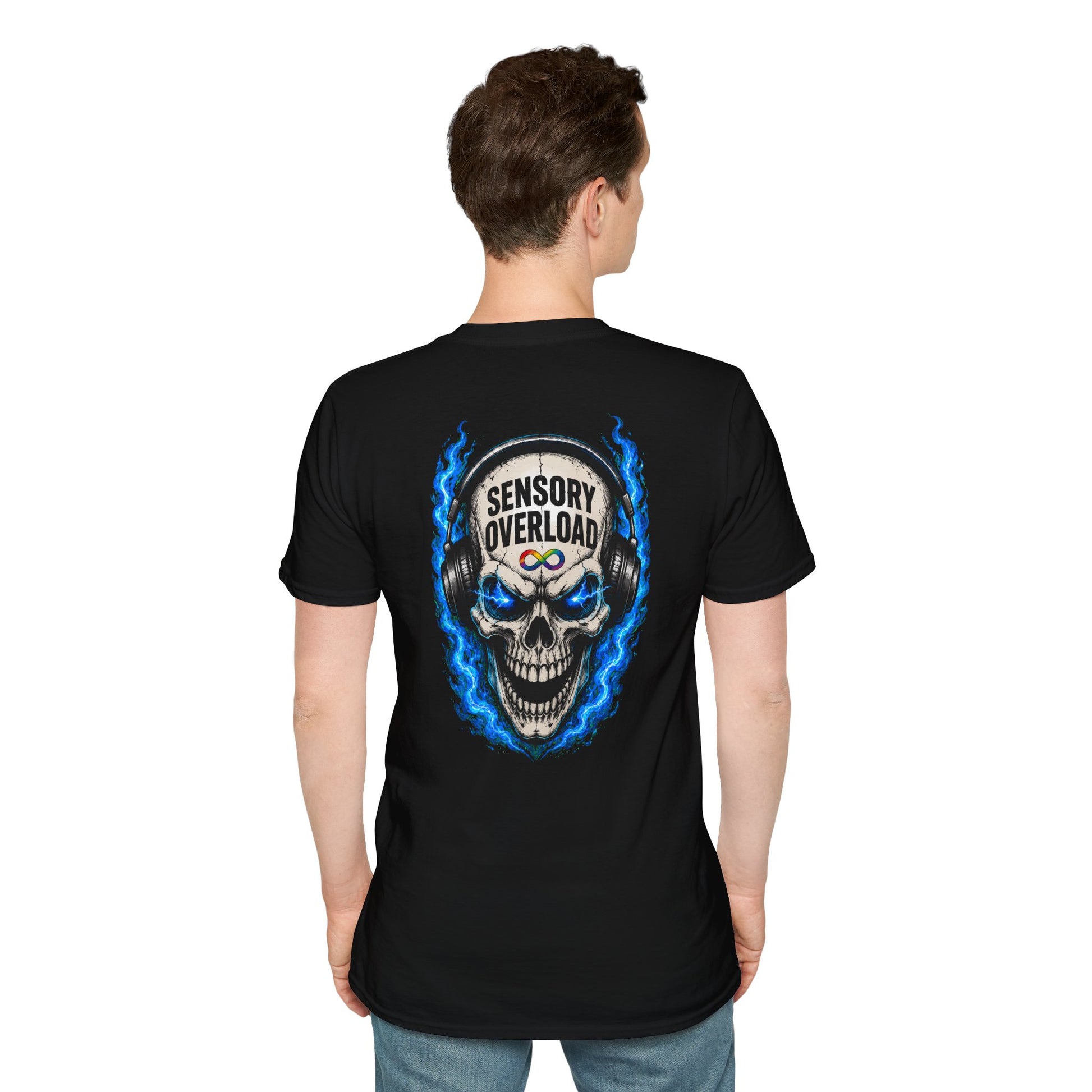T-Shirt — Autism 3:16 Awareness Tee, Bold White Text Neurodiversity Support Shirt