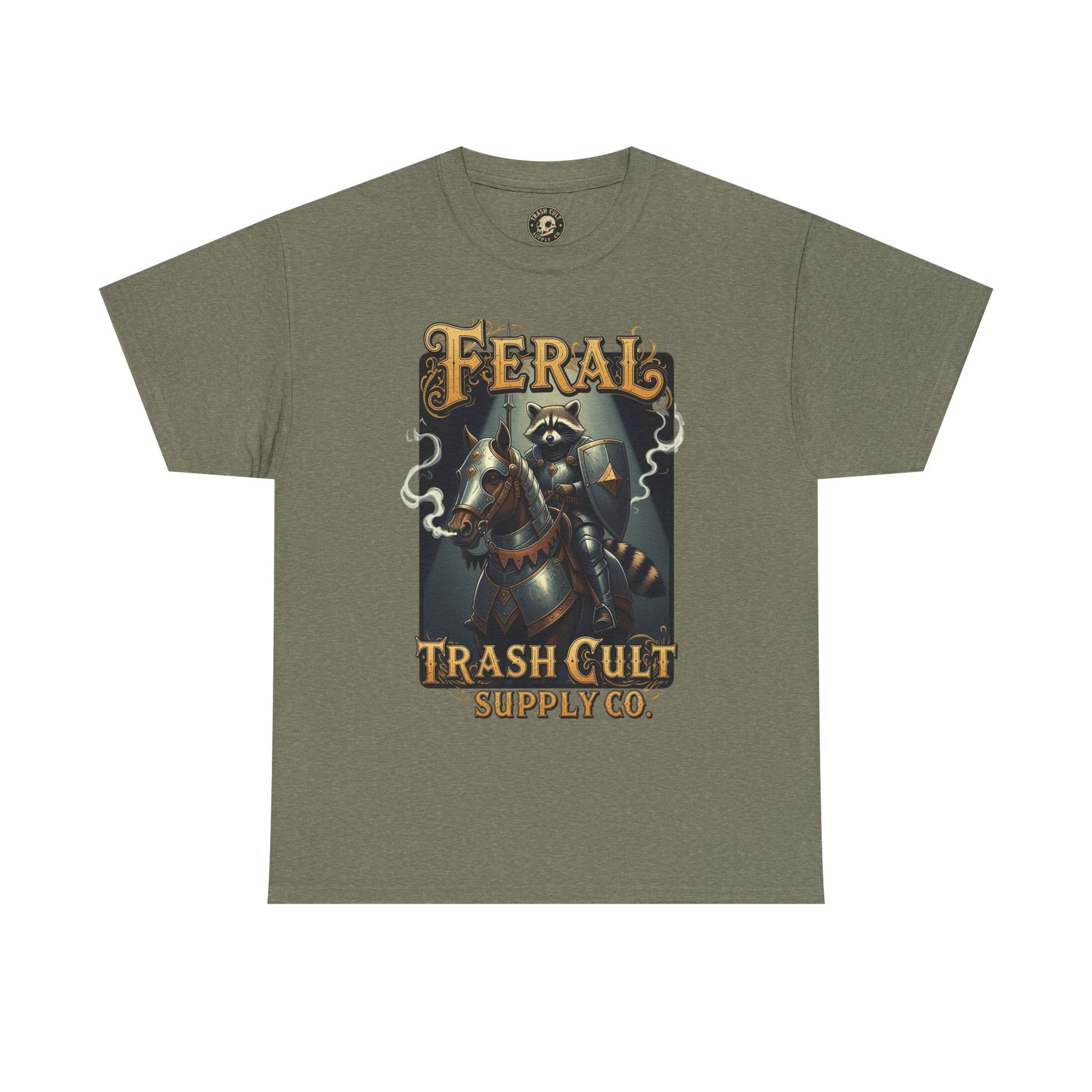 Feral Trash Cult Tee, Unisex Graphic Tee, Cool T-Shirt, Unique Funny Apparel, Gift for Eco Warriors, Casual Wear, Festival Clothing