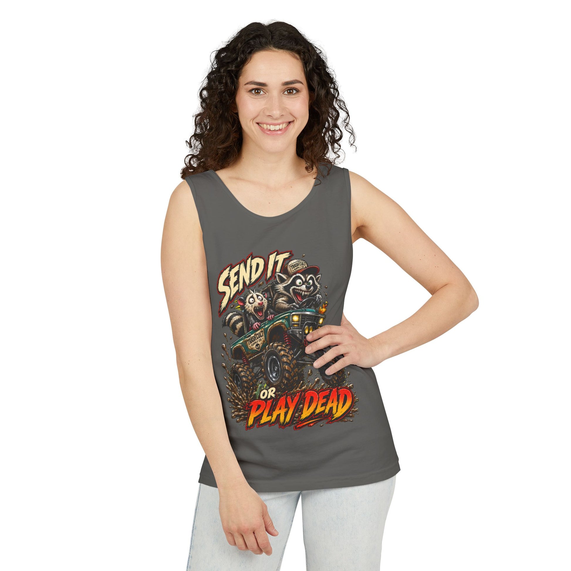 Send It or Play Dead Off-Road Tank Top