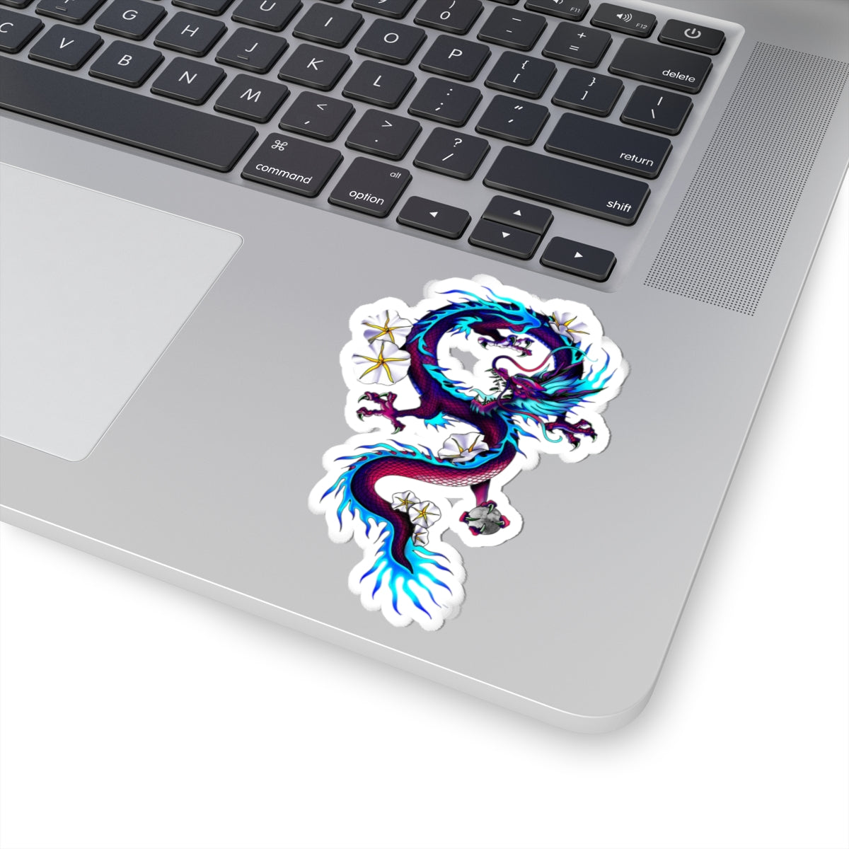 Electric Neon Dragon Sticker – Lara Davenport x Trash Cult