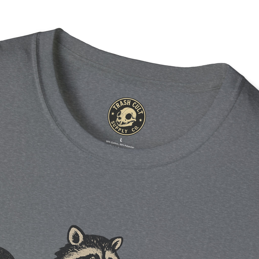 Feral Water Skiing Raccoon Vintage Shirt – Trash Cult Supply Co. | Gildan 2000 Softstyle