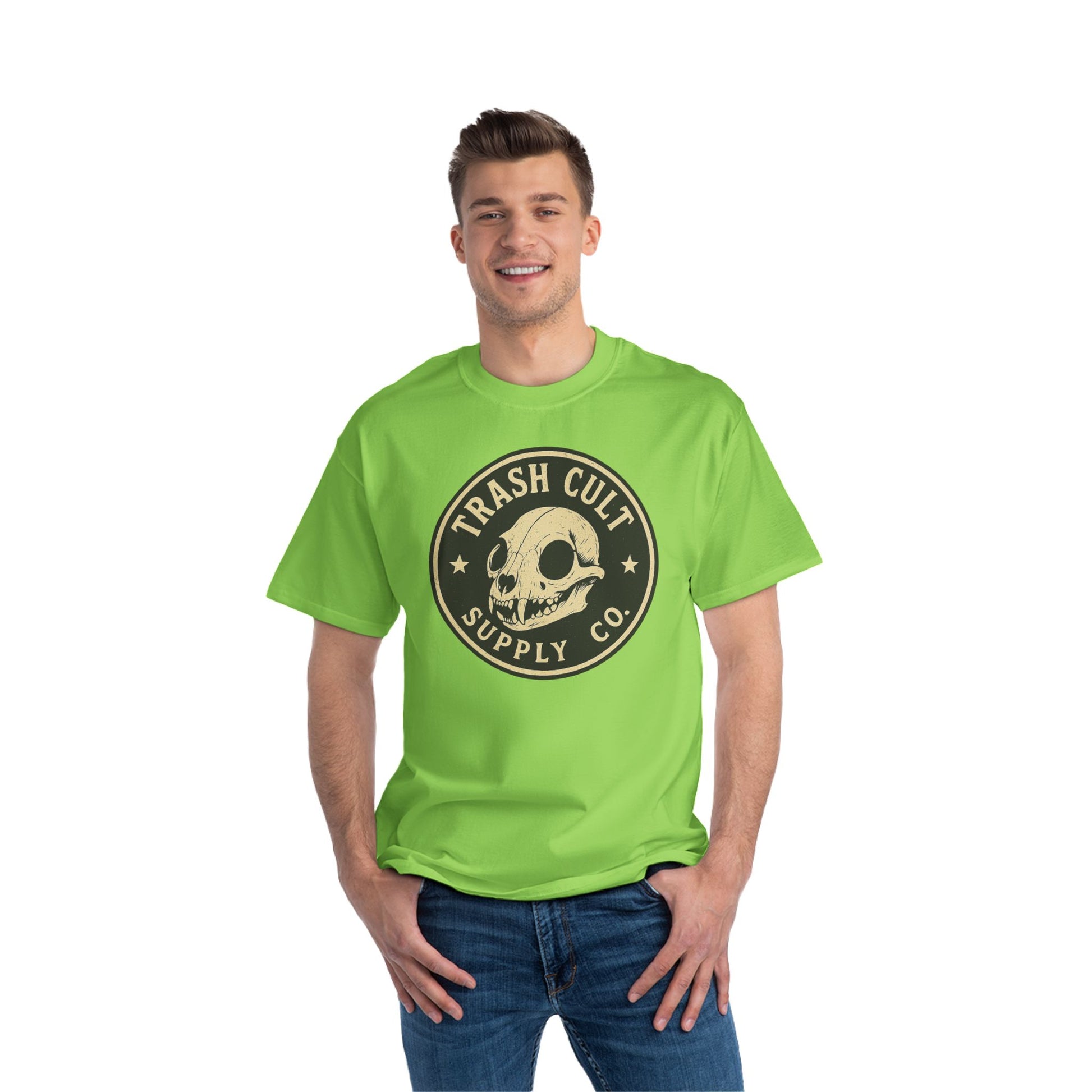 Armed Raccoon “I Identify as a F***ing Problem” T-Shirt – Trash Cult Supply Co.
