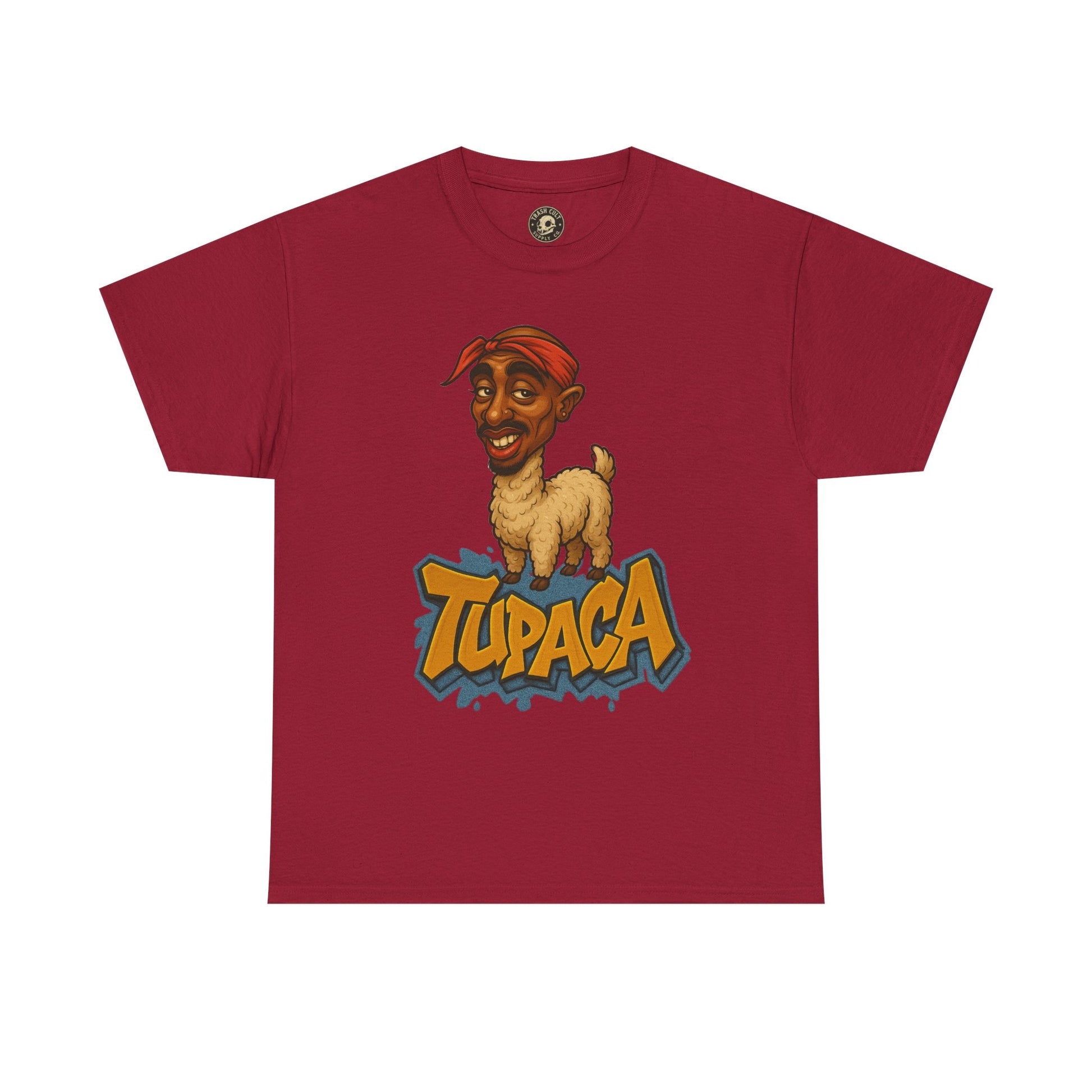 Tupaca Graphic Tee - Fun Unisex Cotton Shirt, Quirky Gift for Music Lovers, Streetwear Fashion, Cool Casual Wear, Hip Hop Band Merch