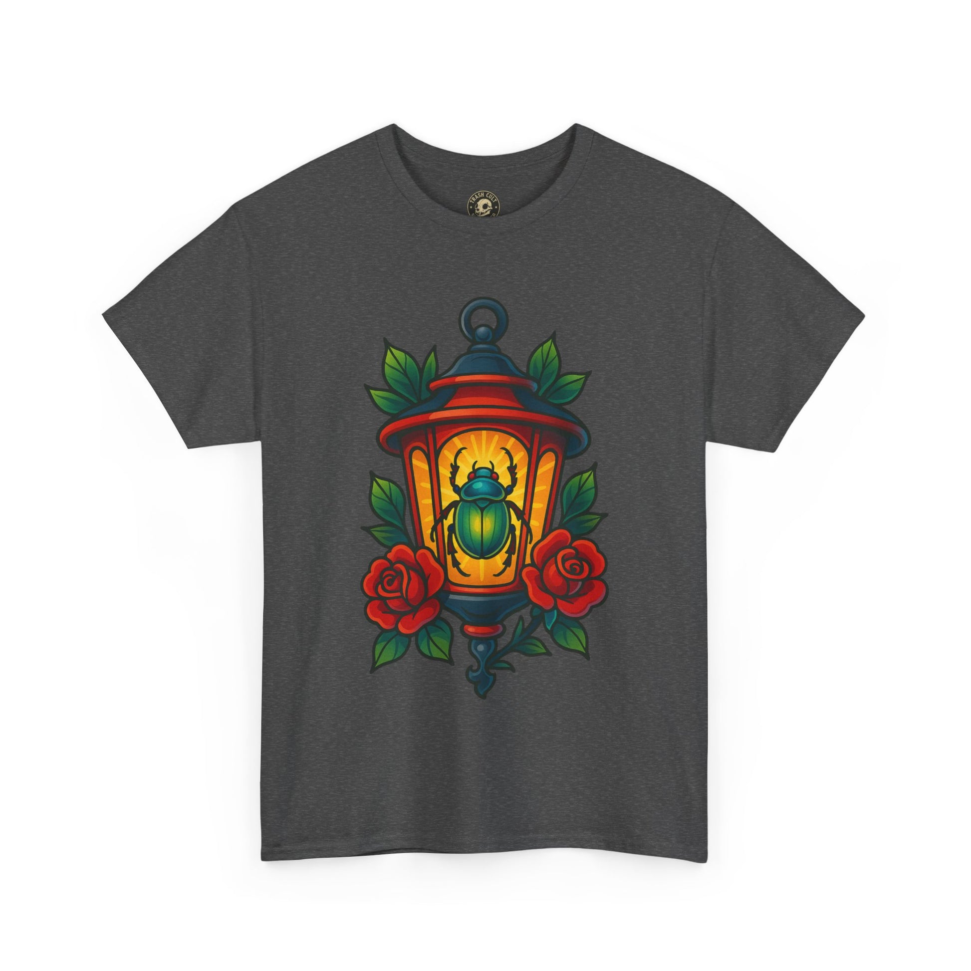 Vintage Lantern Beetle Unisex Heavy Cotton Tee - Eccentric Nature Lover Gift, 90s Aesthetic T-Shirt, Botanical Art Apparel, Summer [...]