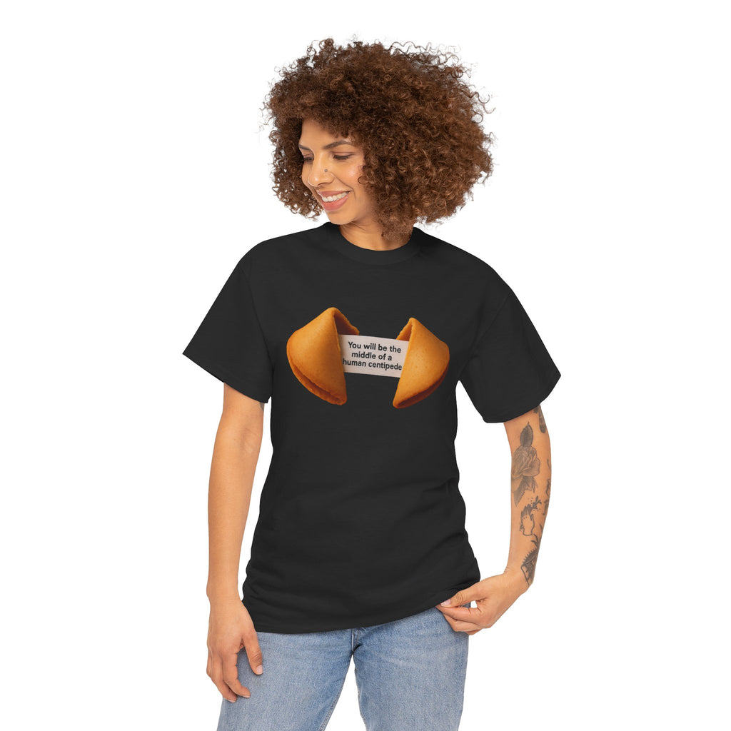 Fortune Cookie Unisex Heavy Cotton Tee - Positive Vibes Shirt