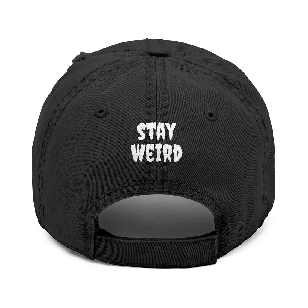 FERAL Distressed Dad Hat – Stay Weird Vintage Cap