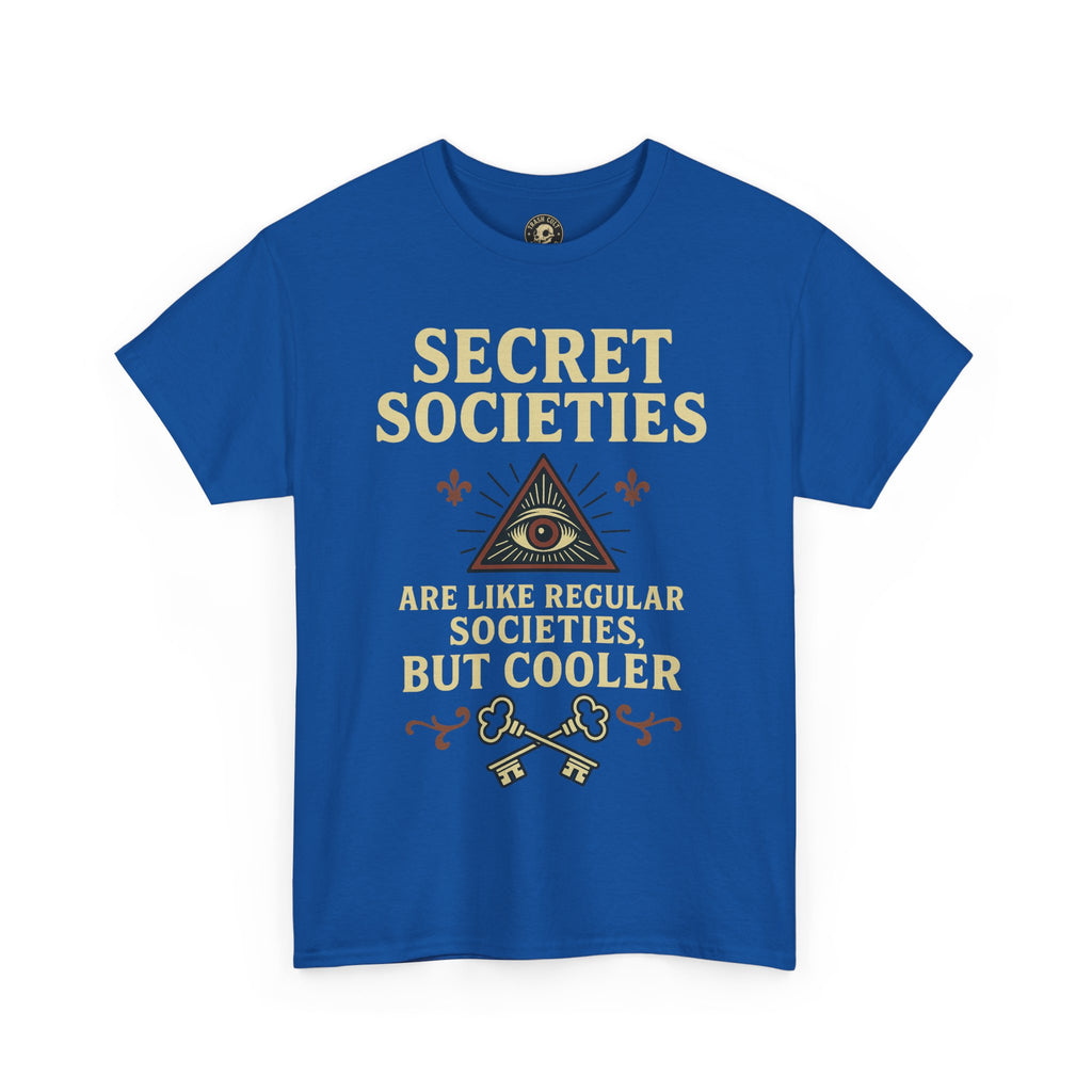 Secret Societies Shirt – Illuminati Eye Graphic Tee – Gildan 5000 Soft Cotton – Trash Cult Vintage Design