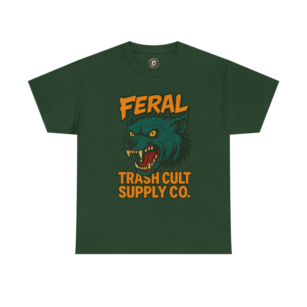 FERAL Wolverine Shirt – Trash Cult Graffiti Tee (Gildan 5000)