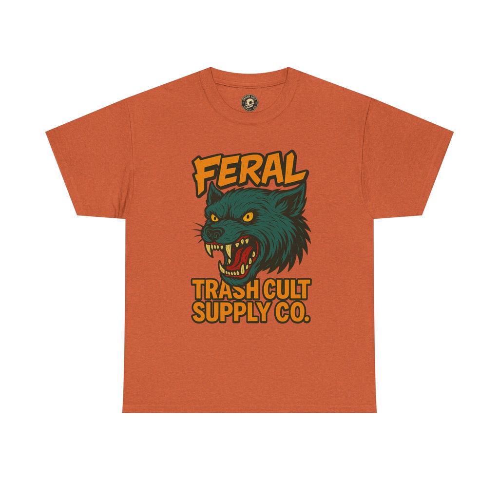 FERAL Wolverine Shirt – Trash Cult Graffiti Tee (Gildan 5000)