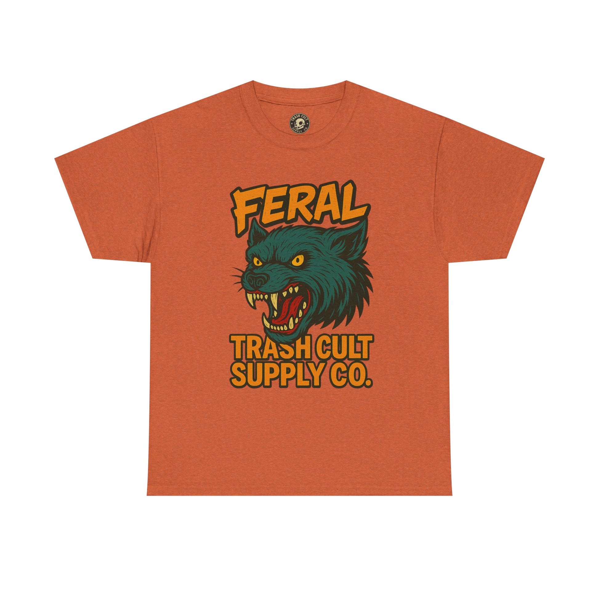 FERAL Wolverine Shirt – Trash Cult Graffiti Tee (Gildan 5000)