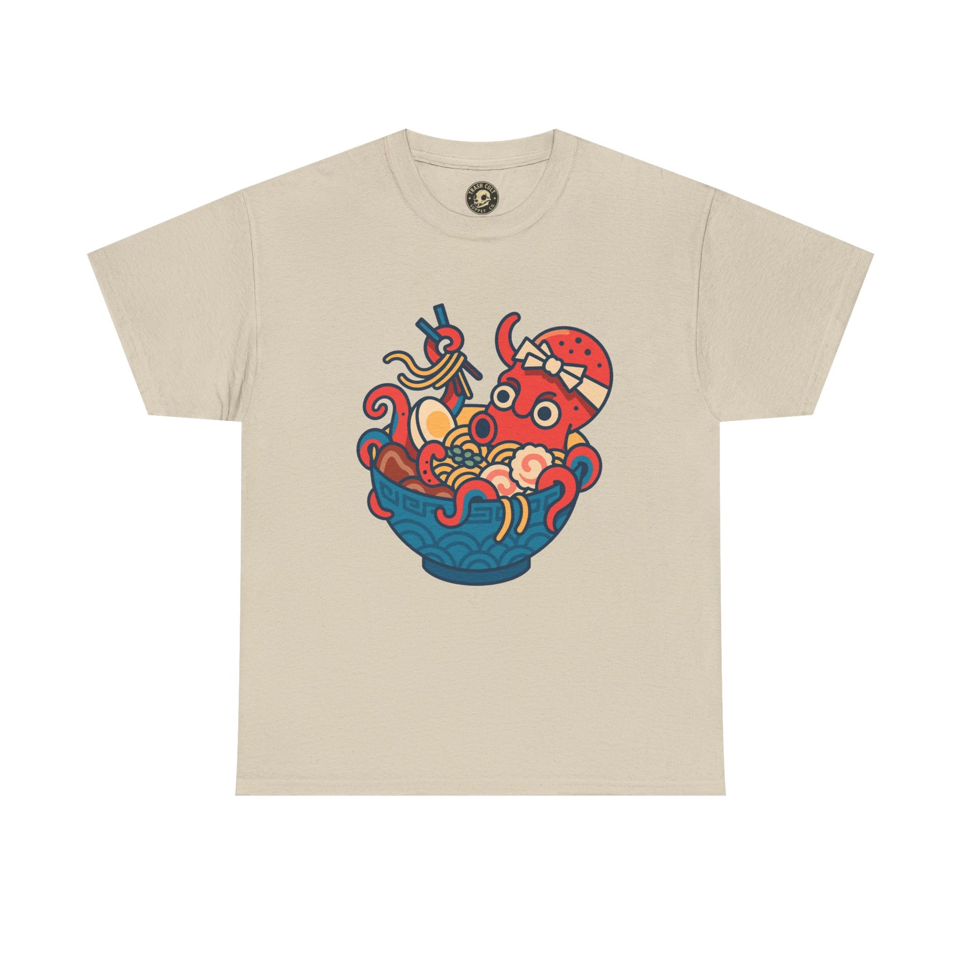 Octopus Ramen Bowl Shirt – Funny Japanese Noodle Graphic Tee