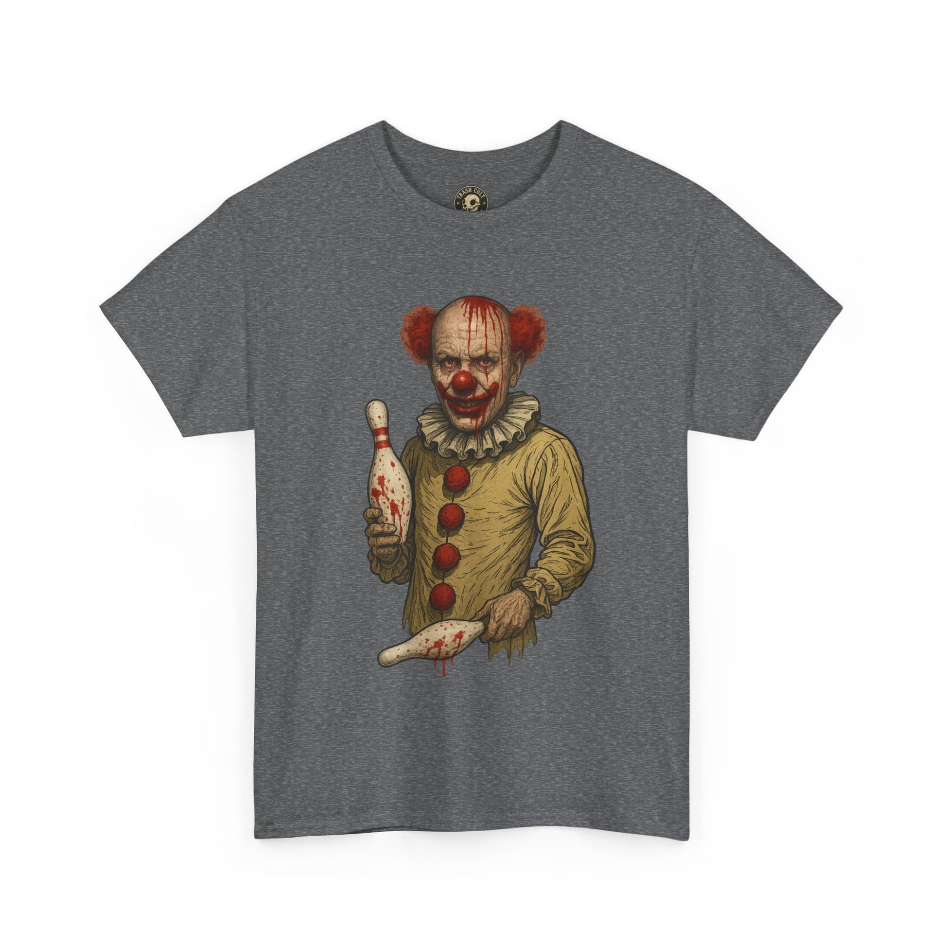 Spooky Clown Unisex Tee | Horror Fan Shirt, Halloween Costume, Graphic Tee, Horror Movie Merchandise, Unique Gift