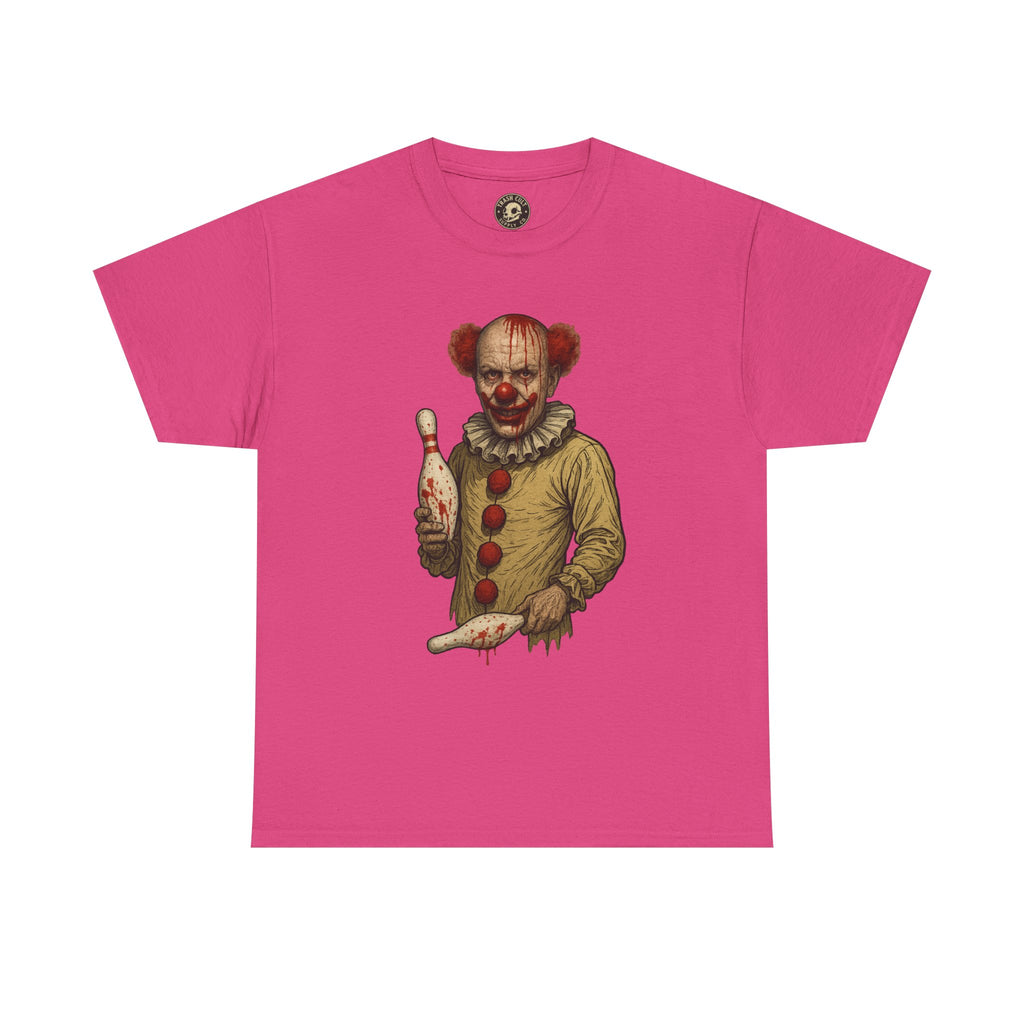 Spooky Clown Unisex Tee | Horror Fan Shirt, Halloween Costume, Graphic Tee, Horror Movie Merchandise, Unique Gift