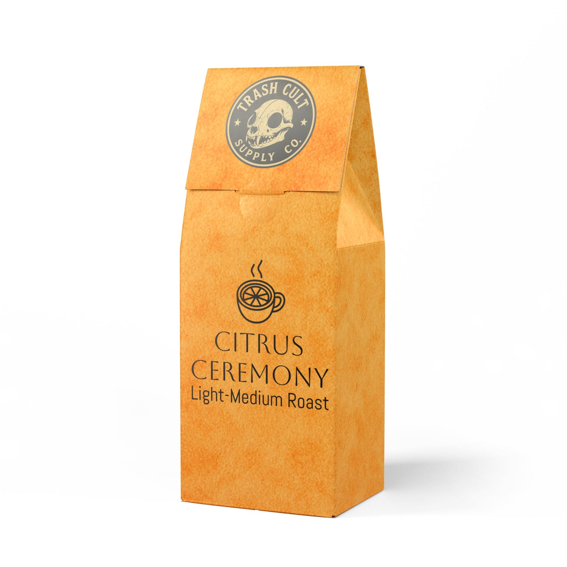 🍊 Citrus Ceremony – Light-Medium Roast Coffee (12oz)