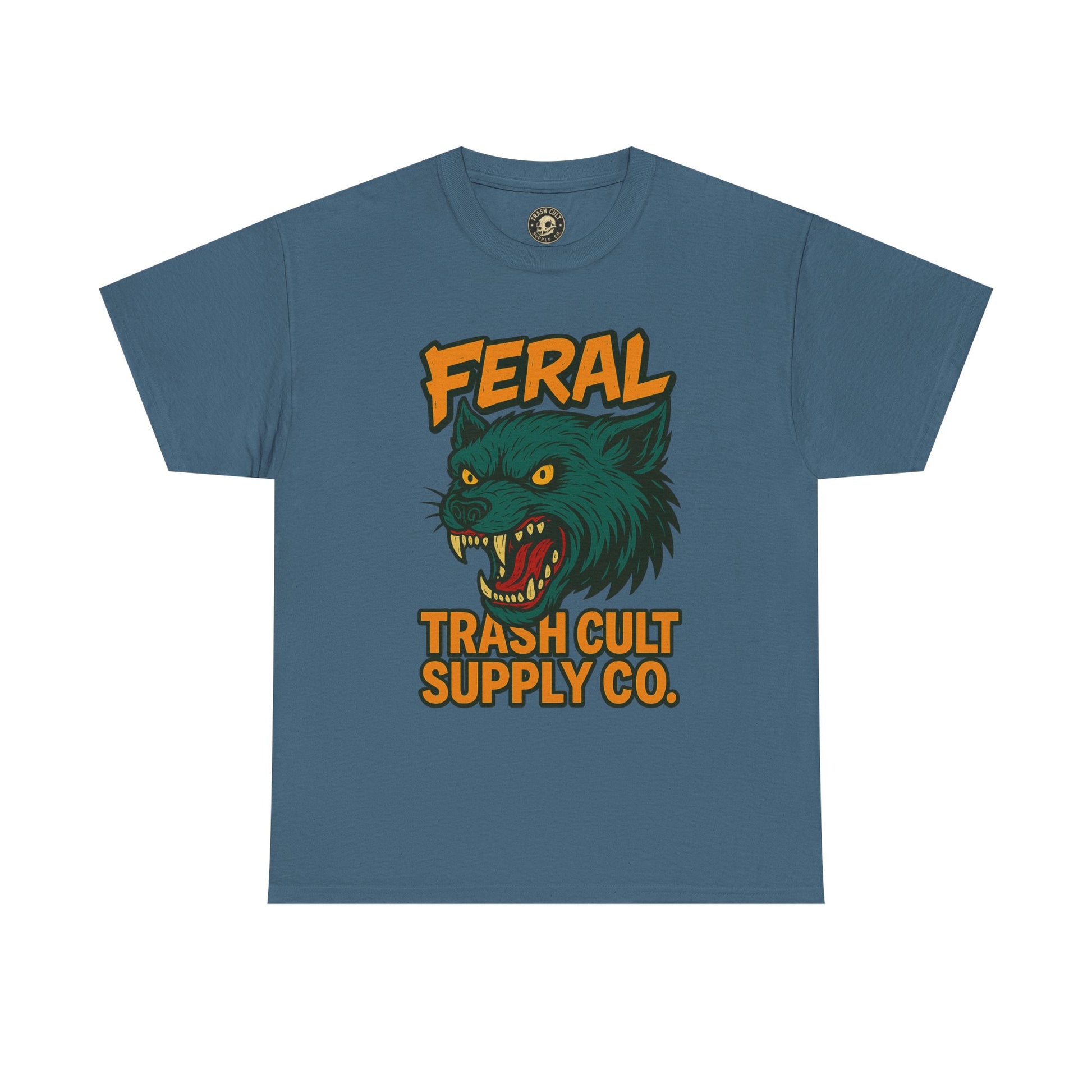 FERAL Wolverine Shirt – Trash Cult Graffiti Tee (Gildan 5000)