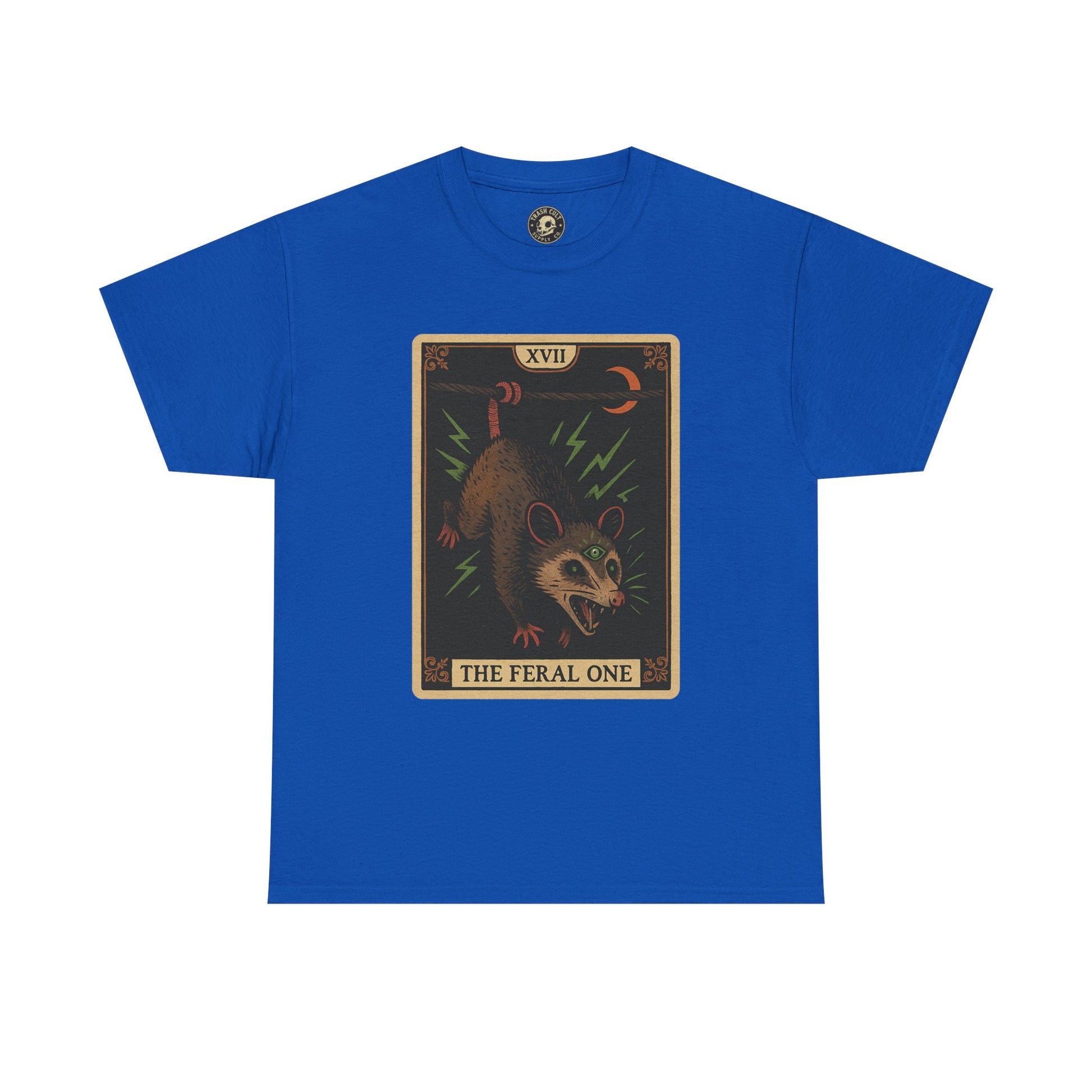 Feral One Graphic Tee - Quirky Unisex T-Shirt, Vintage Inspired, Animal Art, Casual Wear, Gifts for Him/Her