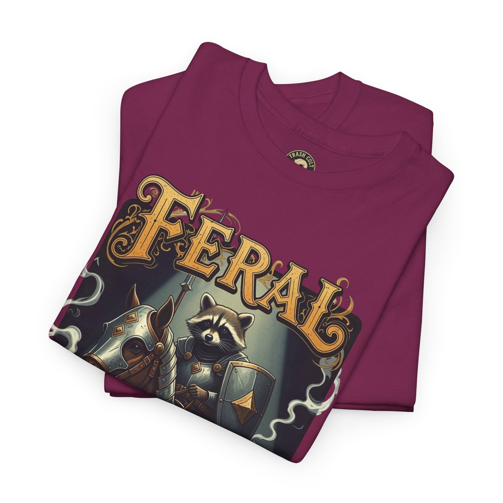 Feral Trash Cult Tee, Unisex Graphic Tee, Cool T-Shirt, Unique Funny Apparel, Gift for Eco Warriors, Casual Wear, Festival Clothing