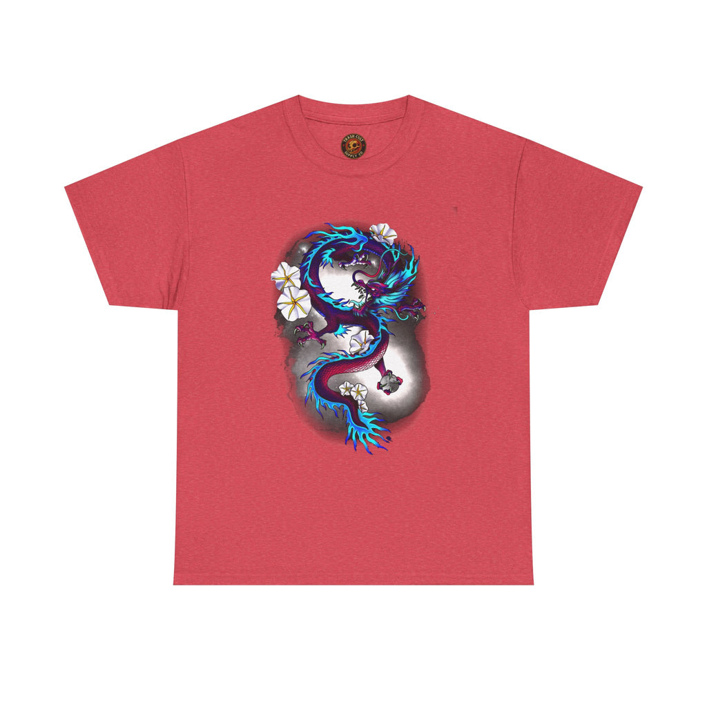 Electric Dragon Tattoo T-Shirt – Lara Davenport x Trash Cult Supply Co. Collab (Gildan 5000)