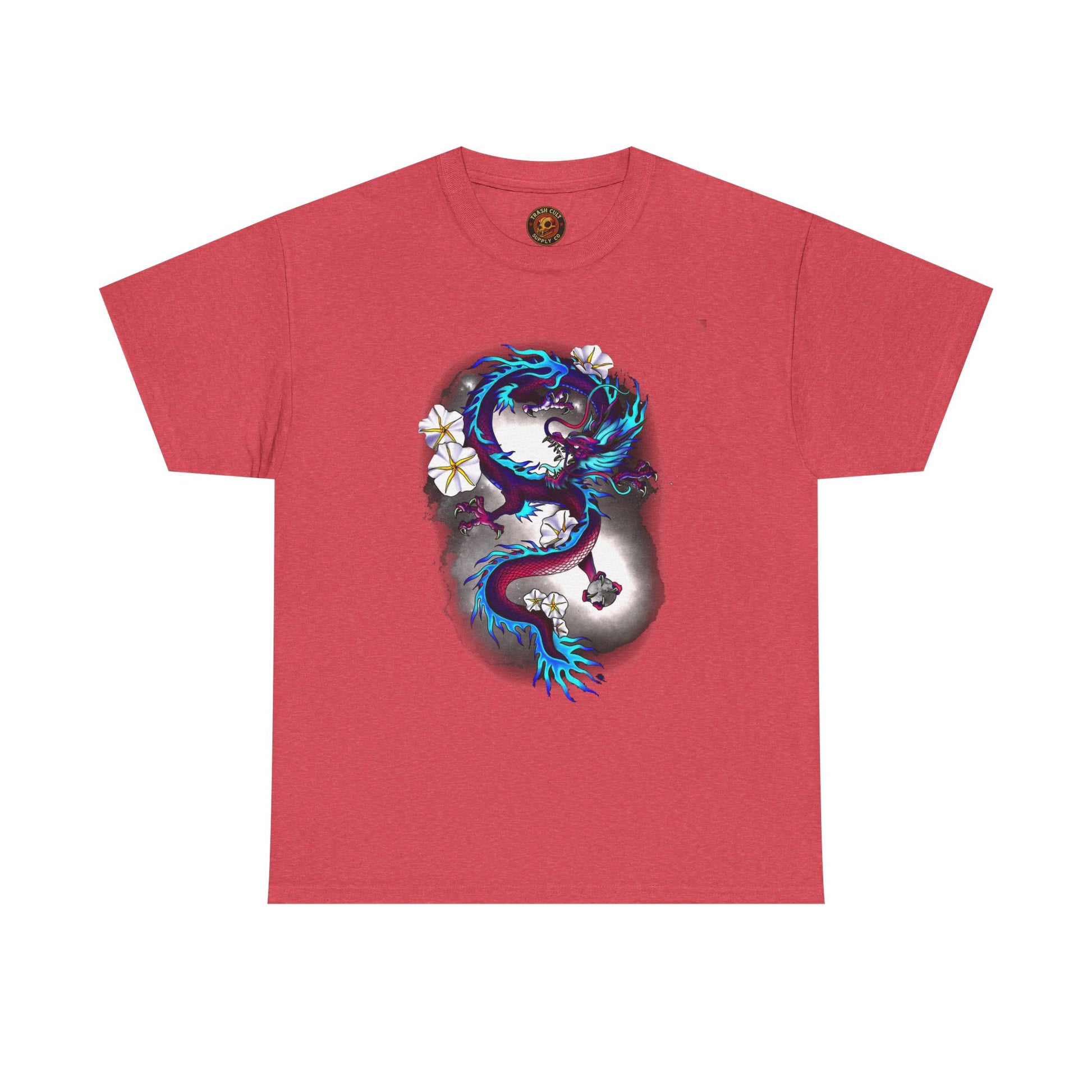 Electric Dragon Tattoo T-Shirt – Lara Davenport x Trash Cult Supply Co. Collab (Gildan 5000)