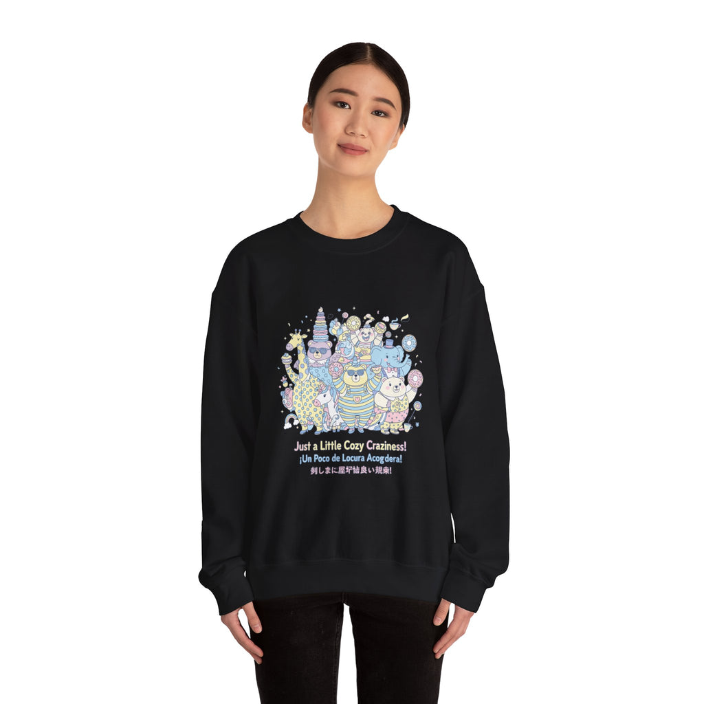Cute Chaos Crewneck Sweatshirt | mildly unhinged, whimsical weird