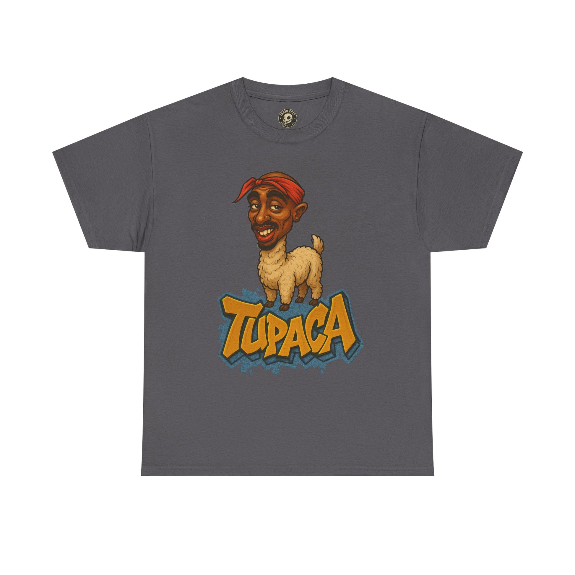 Tupaca Graphic Tee - Fun Unisex Cotton Shirt, Quirky Gift for Music Lovers, Streetwear Fashion, Cool Casual Wear, Hip Hop Band Merch