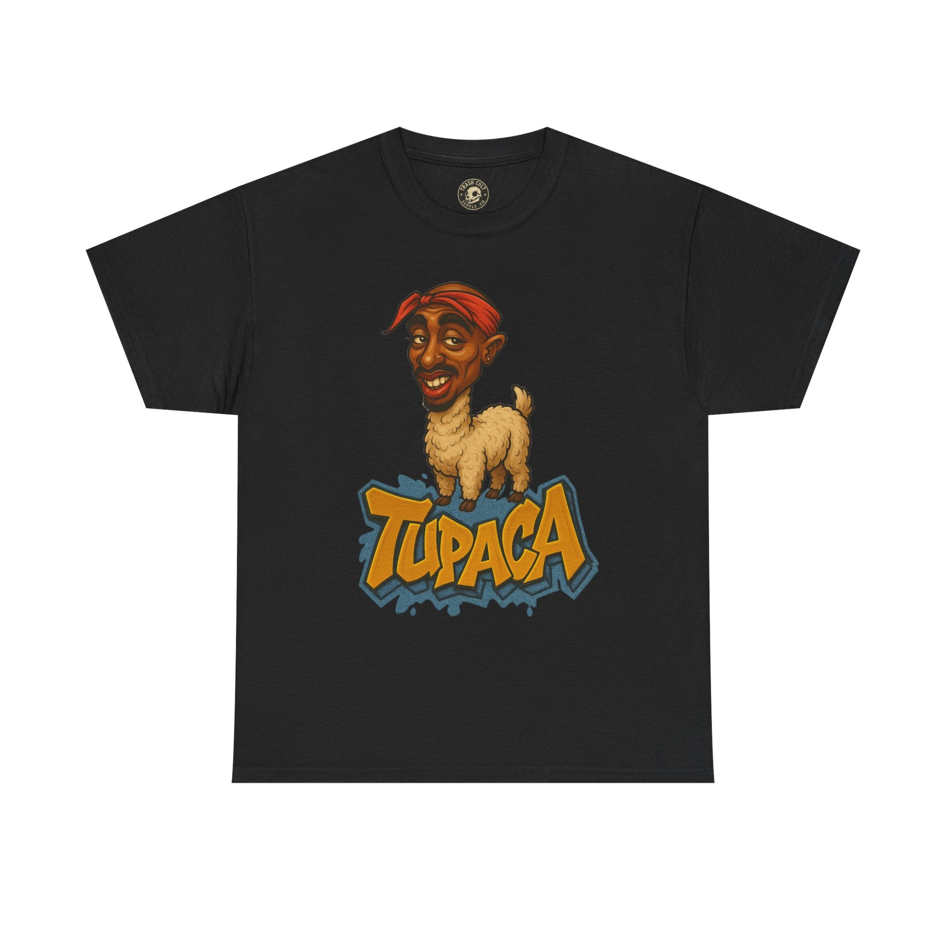 Tupaca Graphic Tee - Fun Unisex Cotton Shirt, Quirky Gift for Music Lovers, Streetwear Fashion, Cool Casual Wear, Hip Hop Band Merch