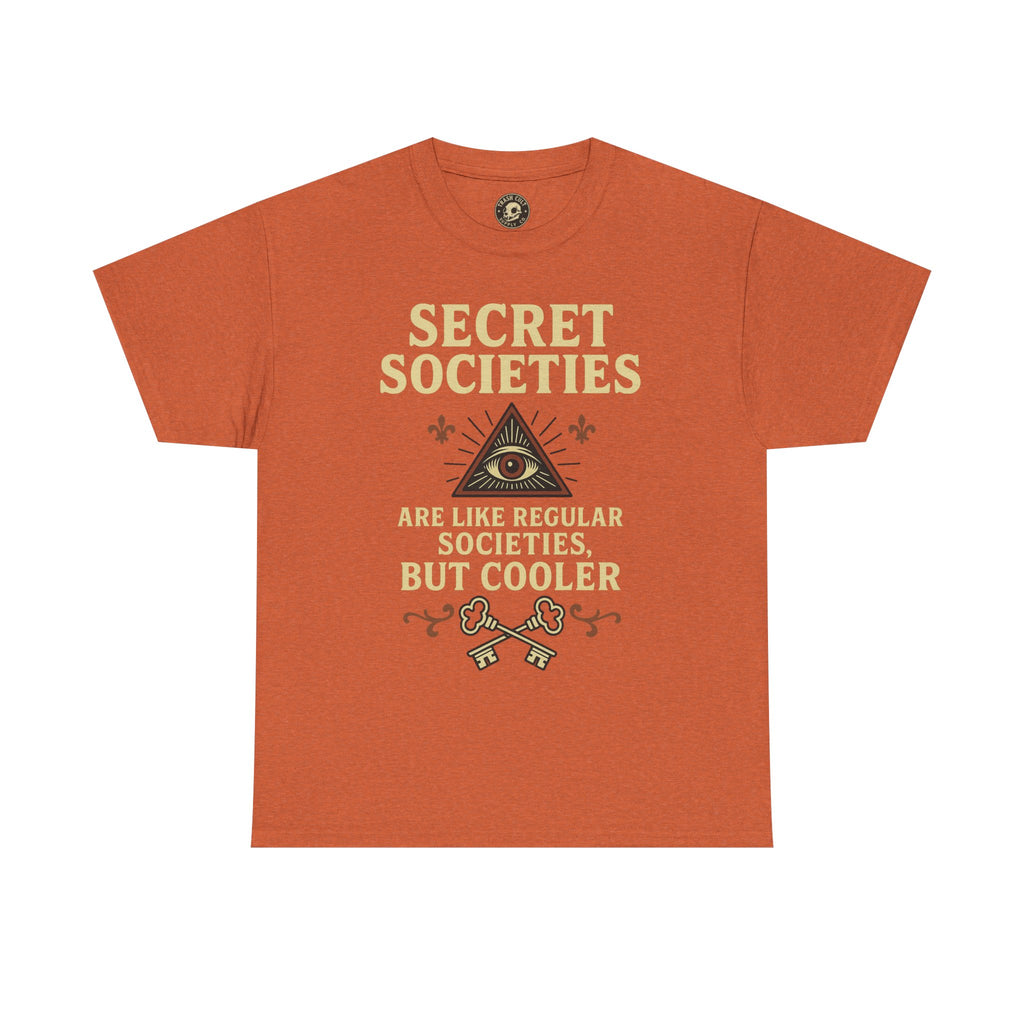 Secret Societies Shirt – Illuminati Eye Graphic Tee – Gildan 5000 Soft Cotton – Trash Cult Vintage Design