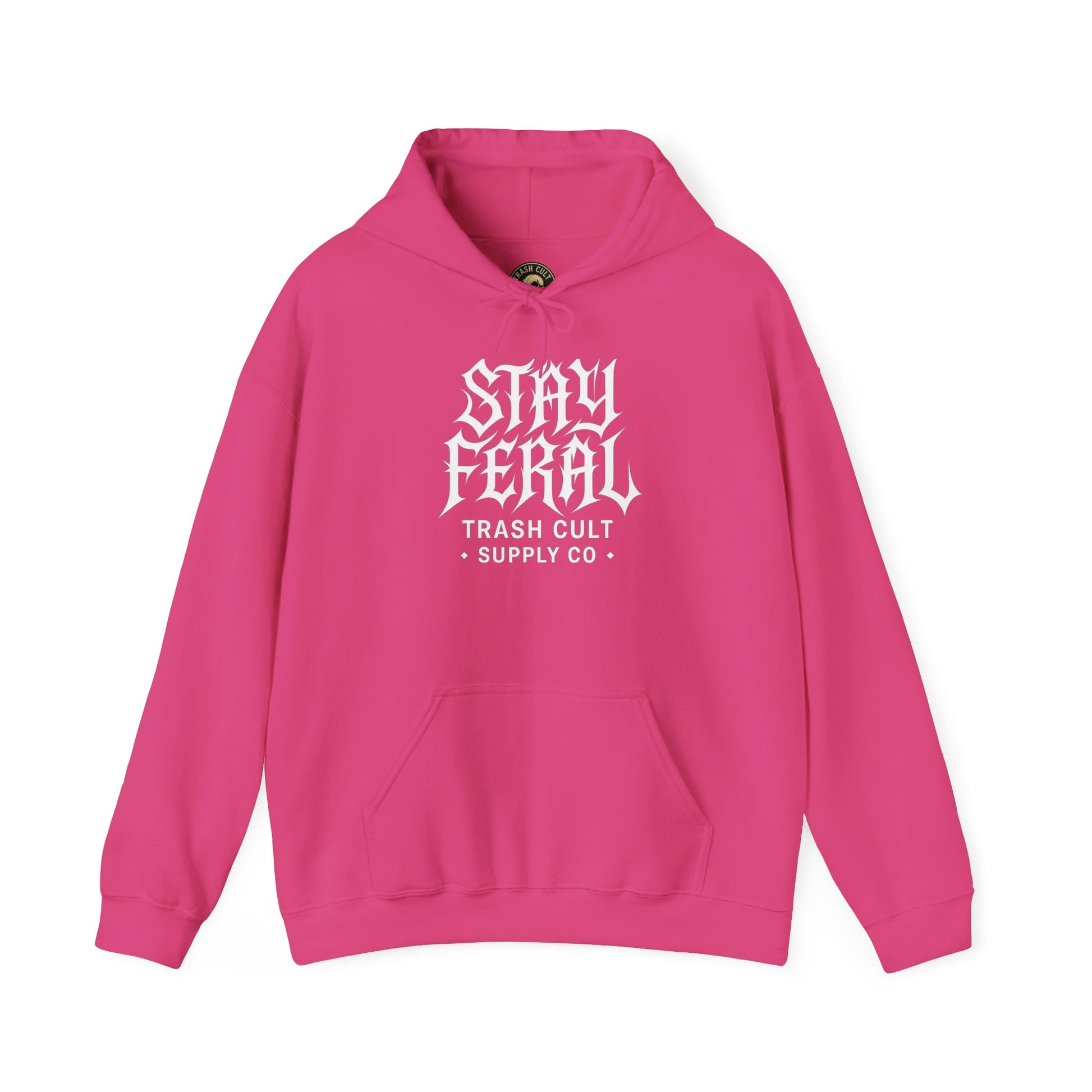 Stay Feral Gothic Hoodie – Trash Cult Supply Co Unisex Pullover
