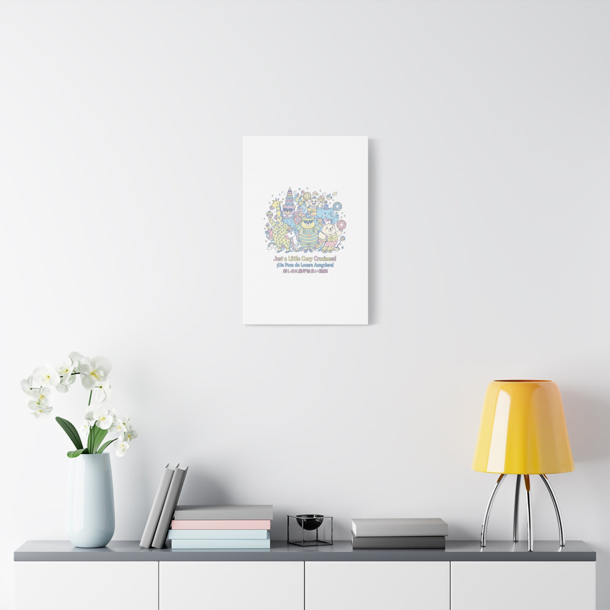 Cozy Craziness Canvas | mildly unhinged cute, whimsical weird