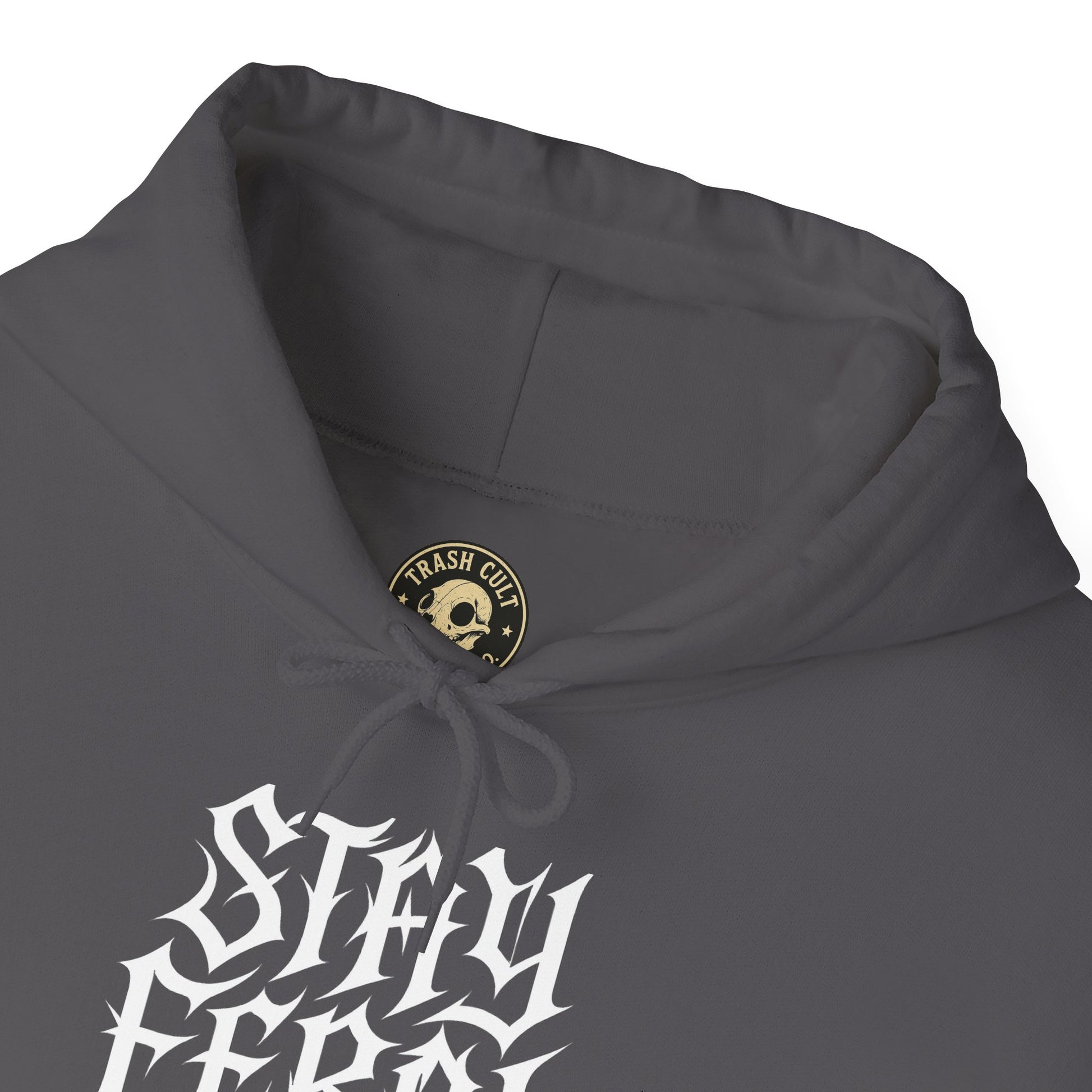Stay Feral Gothic Hoodie – Trash Cult Supply Co Unisex Pullover