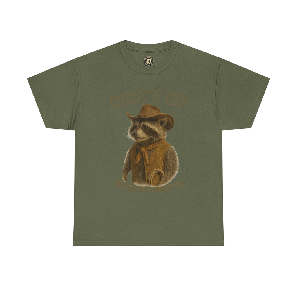 Giddy Up Graphic Tee, Funny Tee, Unisex Cowboy Shirt, Casual Wear, Gift for Him/Her