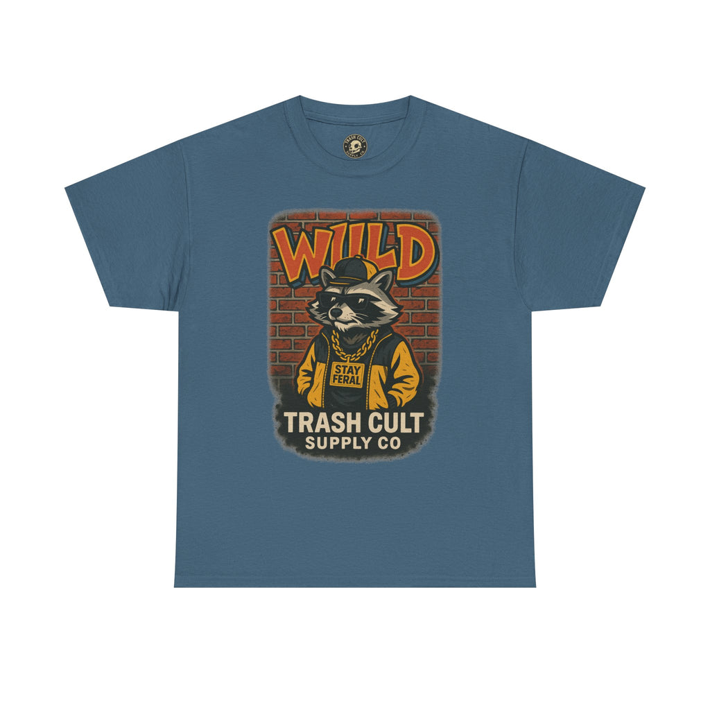 Wild Trash Cult Unisex Tee, Retro Animal T-Shirt, Graphic Tee, Eco-Conscious Apparel, Gift for Nature Lovers, Casual Streetwear