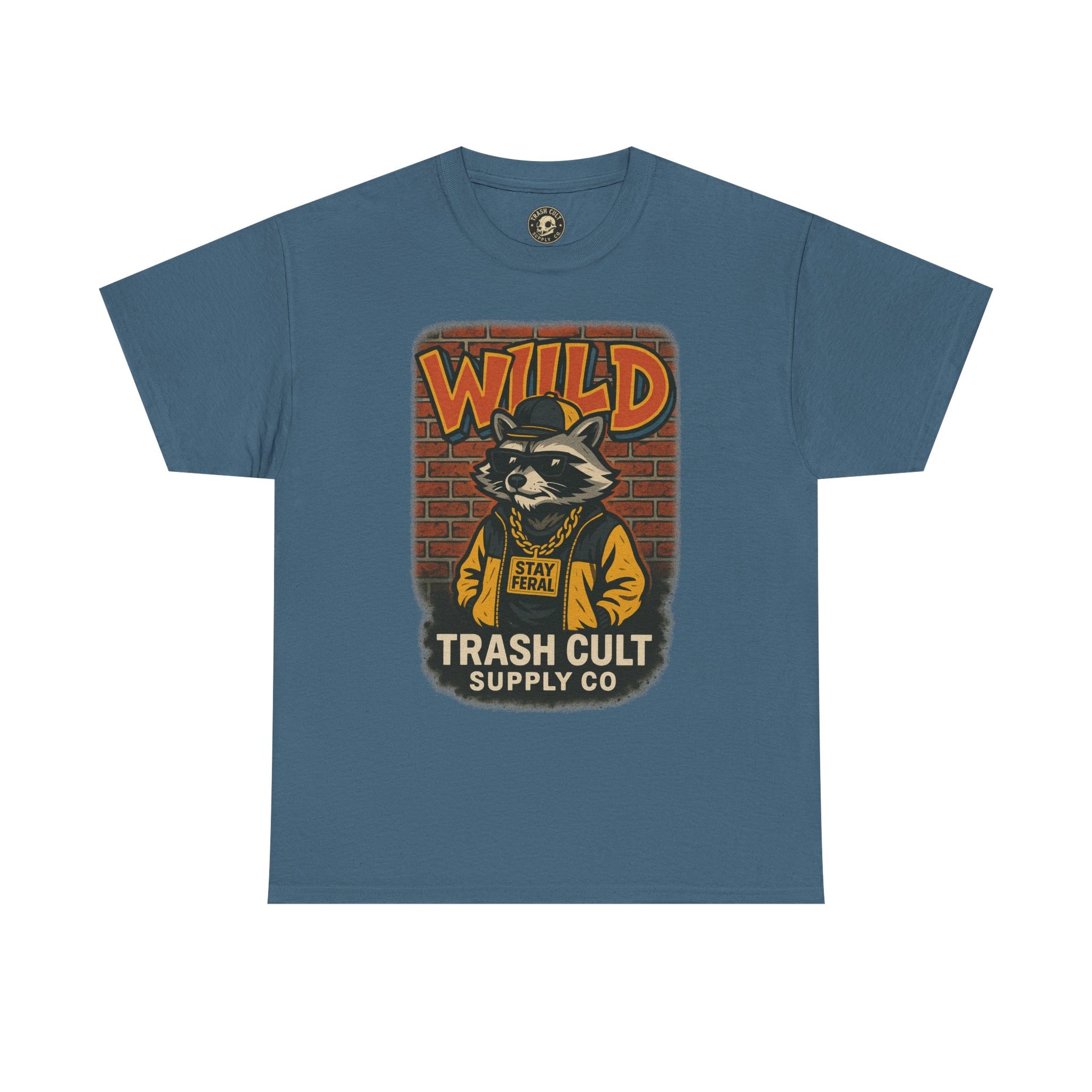 Wild Trash Cult Unisex Tee, Retro Animal T-Shirt, Graphic Tee, Eco-Conscious Apparel, Gift for Nature Lovers, Casual Streetwear
