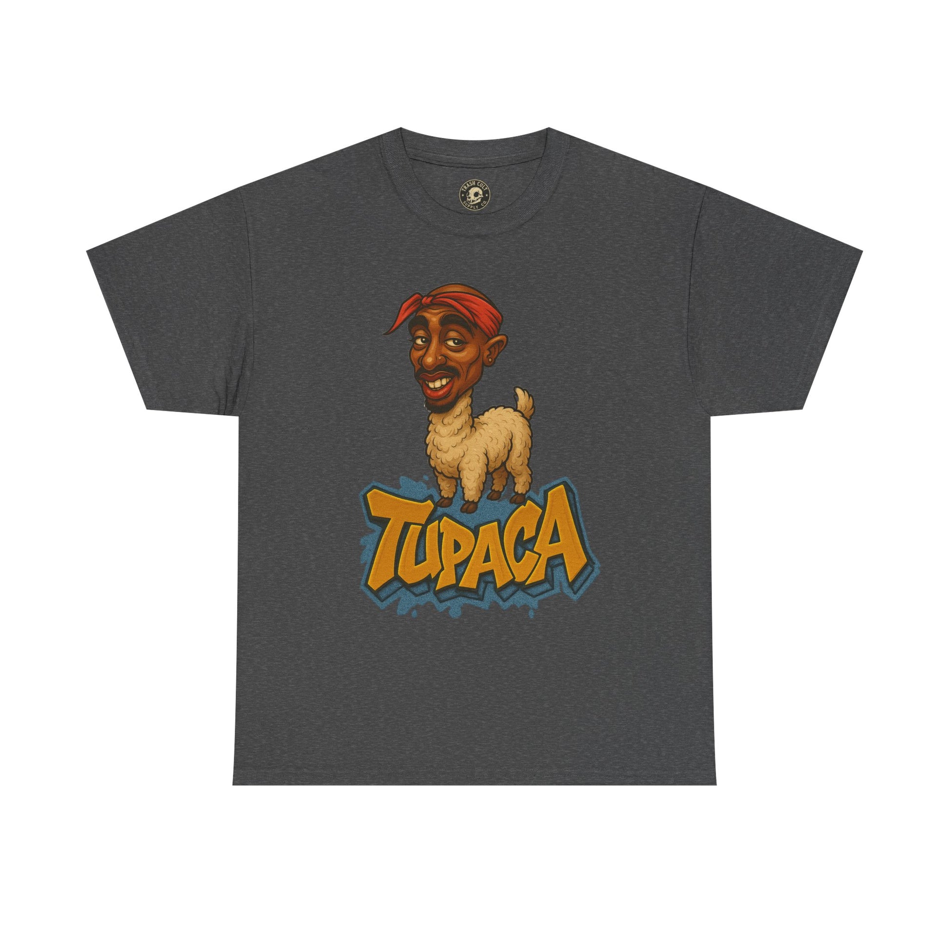 Tupaca Graphic Tee - Fun Unisex Cotton Shirt, Quirky Gift for Music Lovers, Streetwear Fashion, Cool Casual Wear, Hip Hop Band Merch
