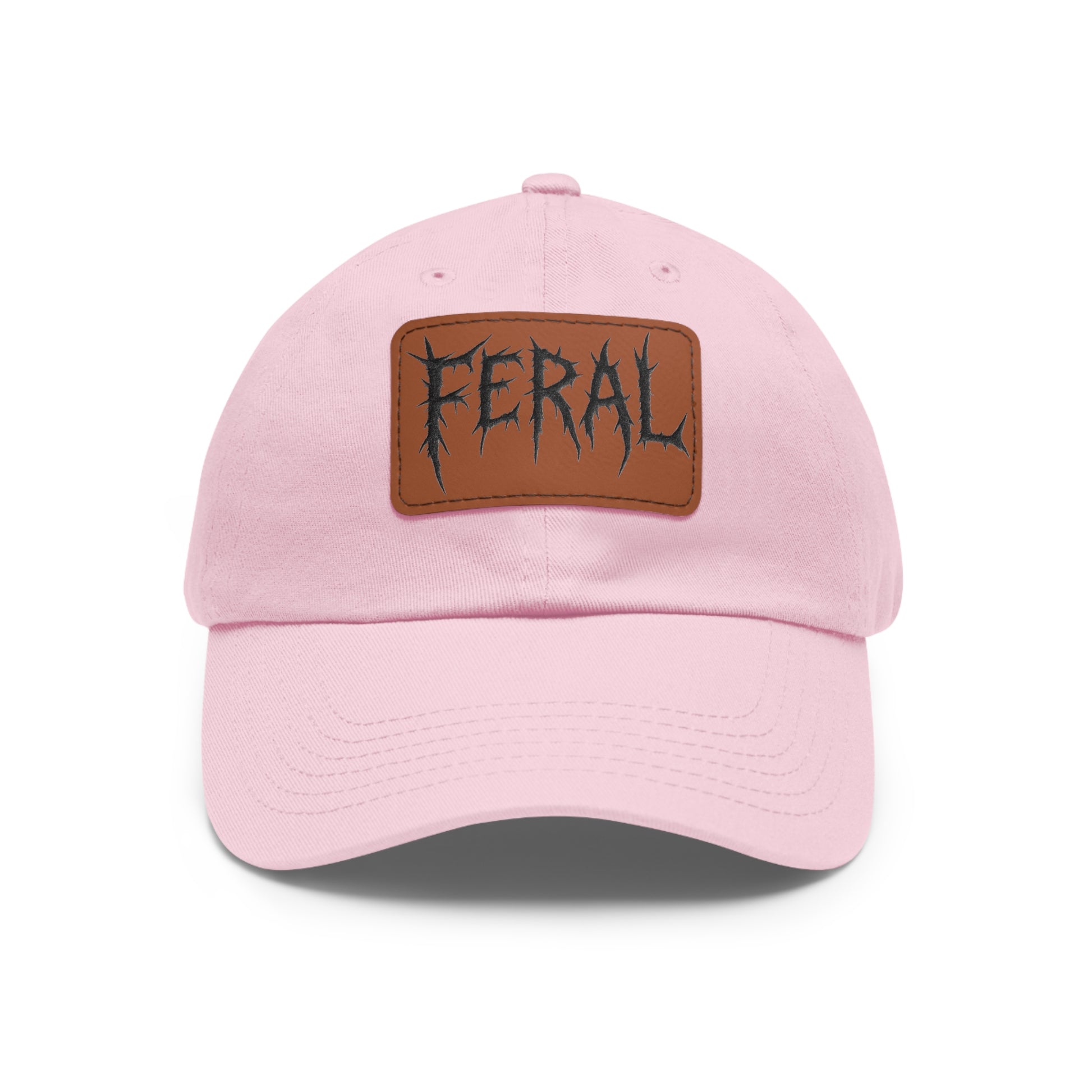 FERAL Embroidered Leather Patch Hat – Trash Cult Supply Co.