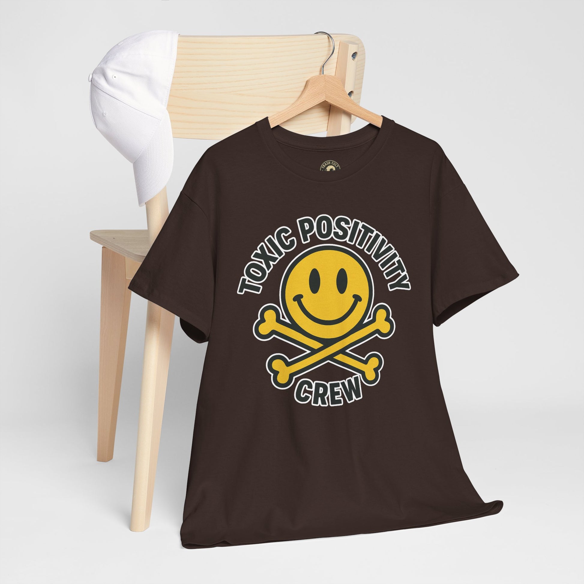 Toxic Positivity Tee | Fun Graphic Shirt for Casual Wear, Gifts, Festivals, Anti-Toxic Vibes, Everyday Style, Unisex T-Shirt