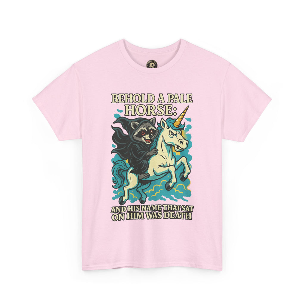Behold a Pale Horse – Raccoon of Death Shirt | Gildan 5000 Unisex Tee