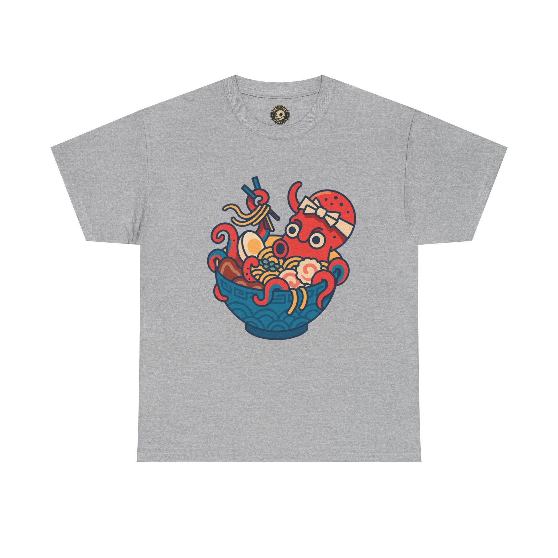 Octopus Ramen Bowl Shirt – Funny Japanese Noodle Graphic Tee
