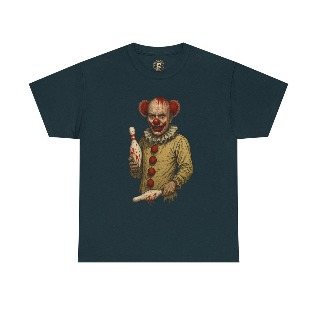 Spooky Clown Unisex Tee | Horror Fan Shirt, Halloween Costume, Graphic Tee, Horror Movie Merchandise, Unique Gift
